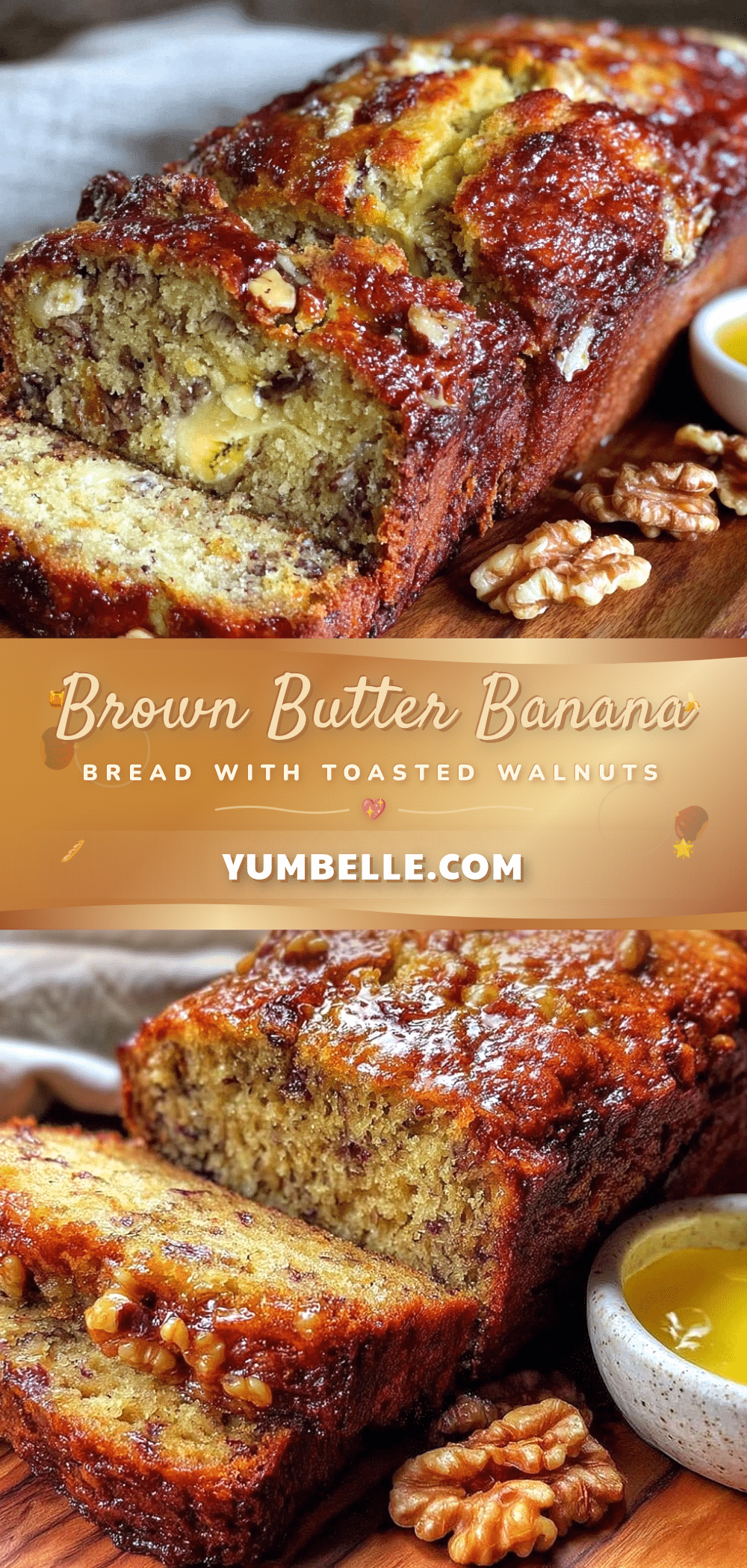 brown butter banana bread recipe
