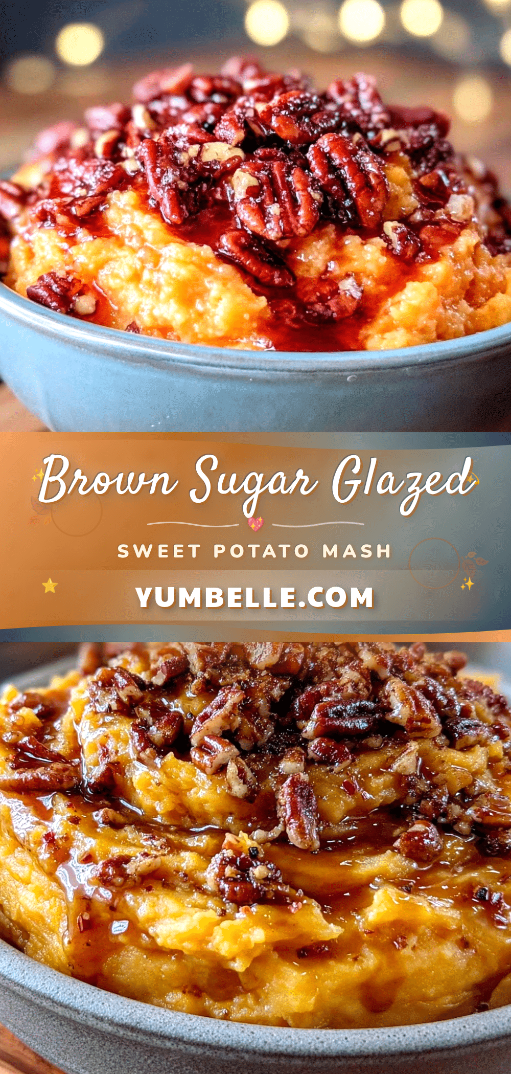 brown sugar glazed sweet potato mash recipe