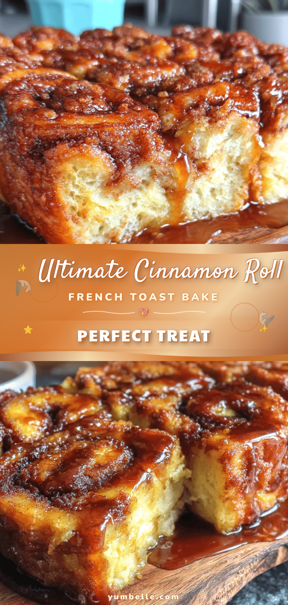 cinnamon roll french toast bake recipe