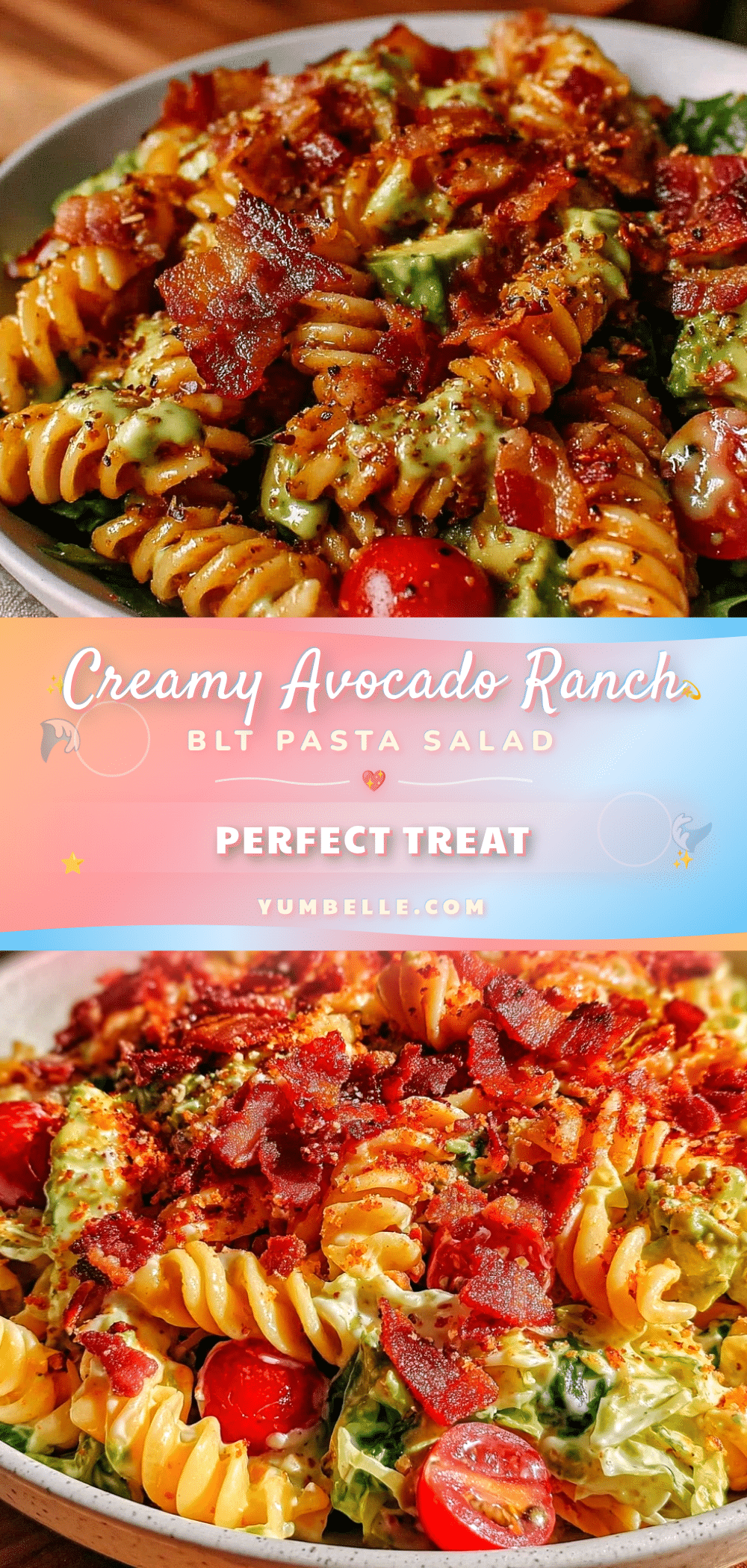 creamy blt pasta salad recipe