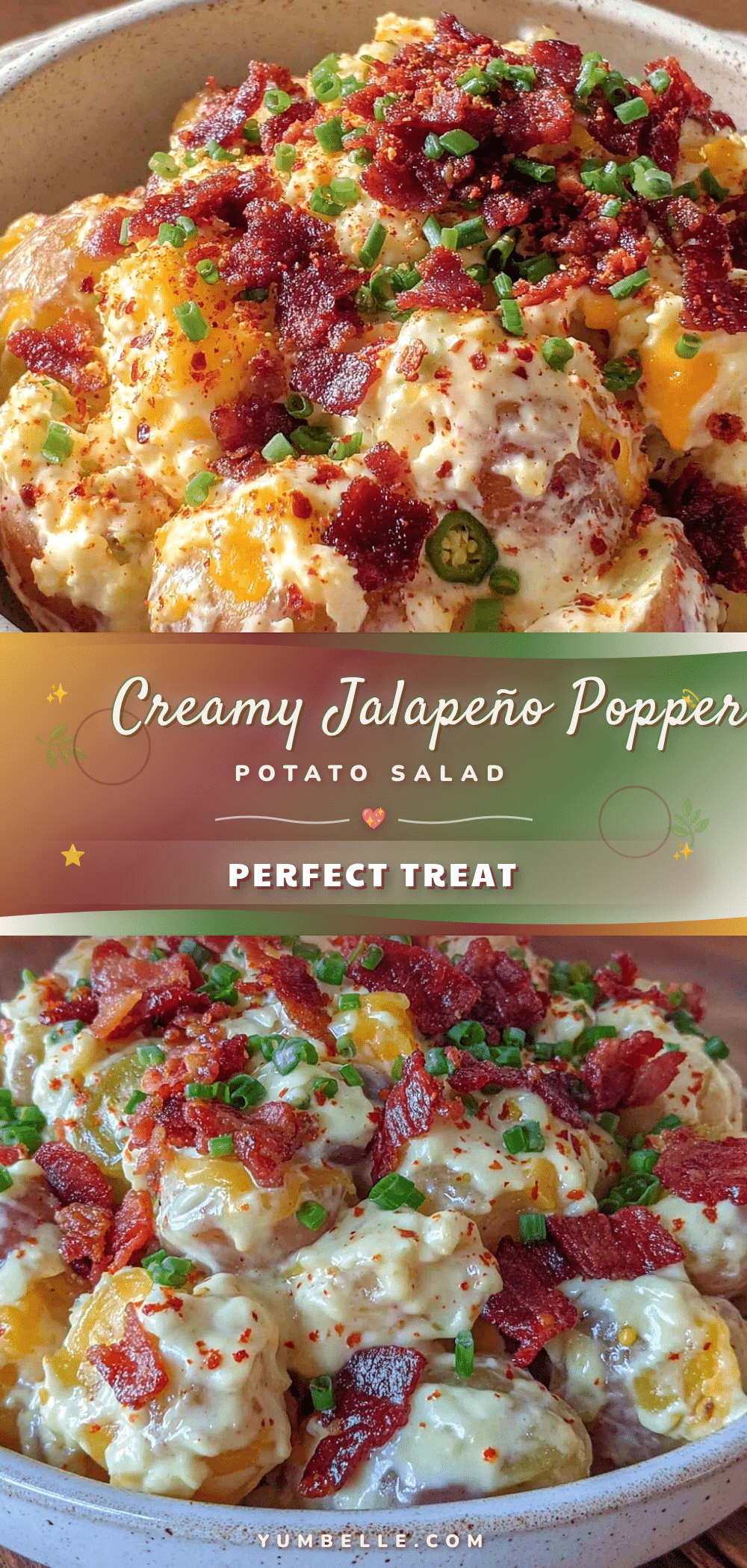 creamy jalapeño popper potato salad recipe