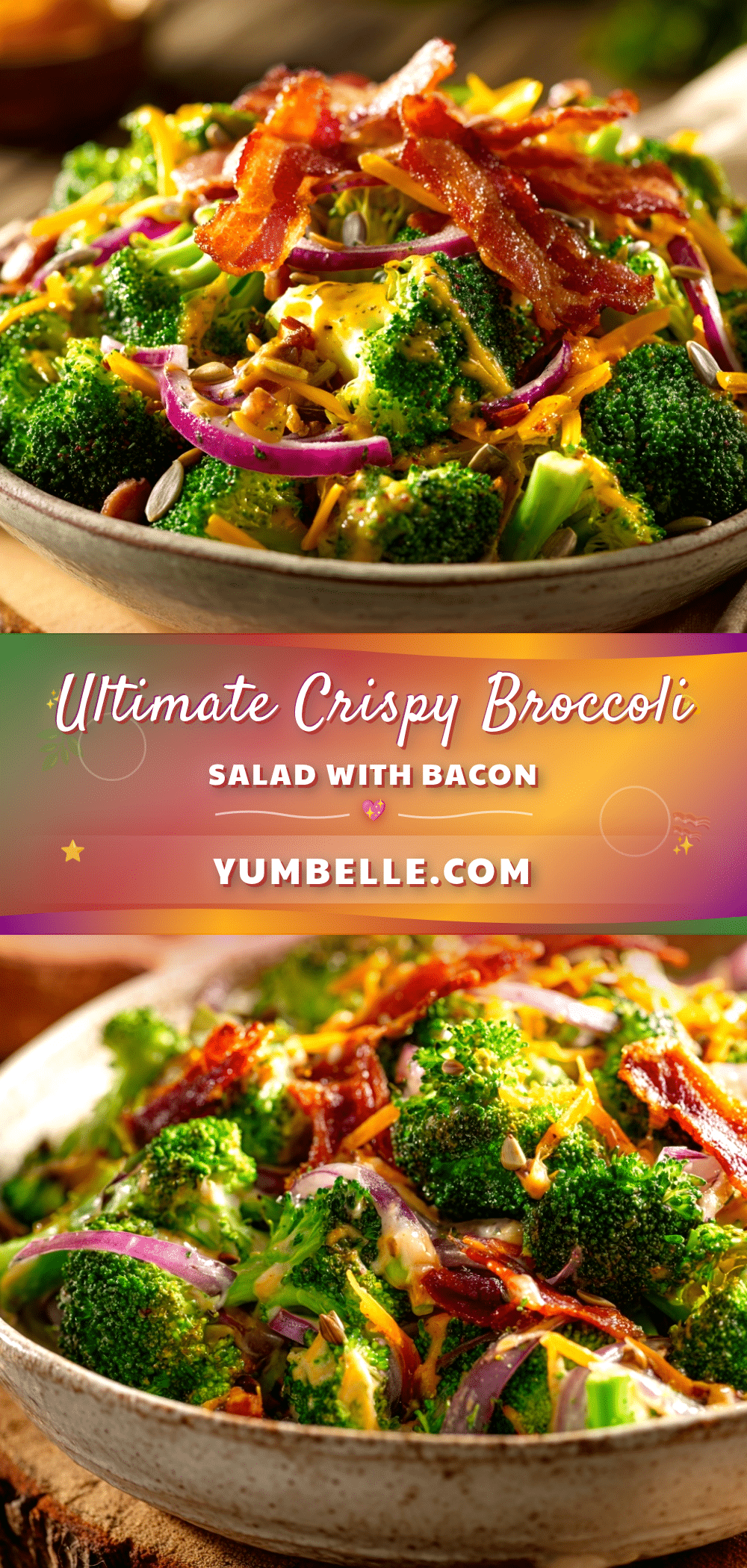 crispy broccoli salad recipe