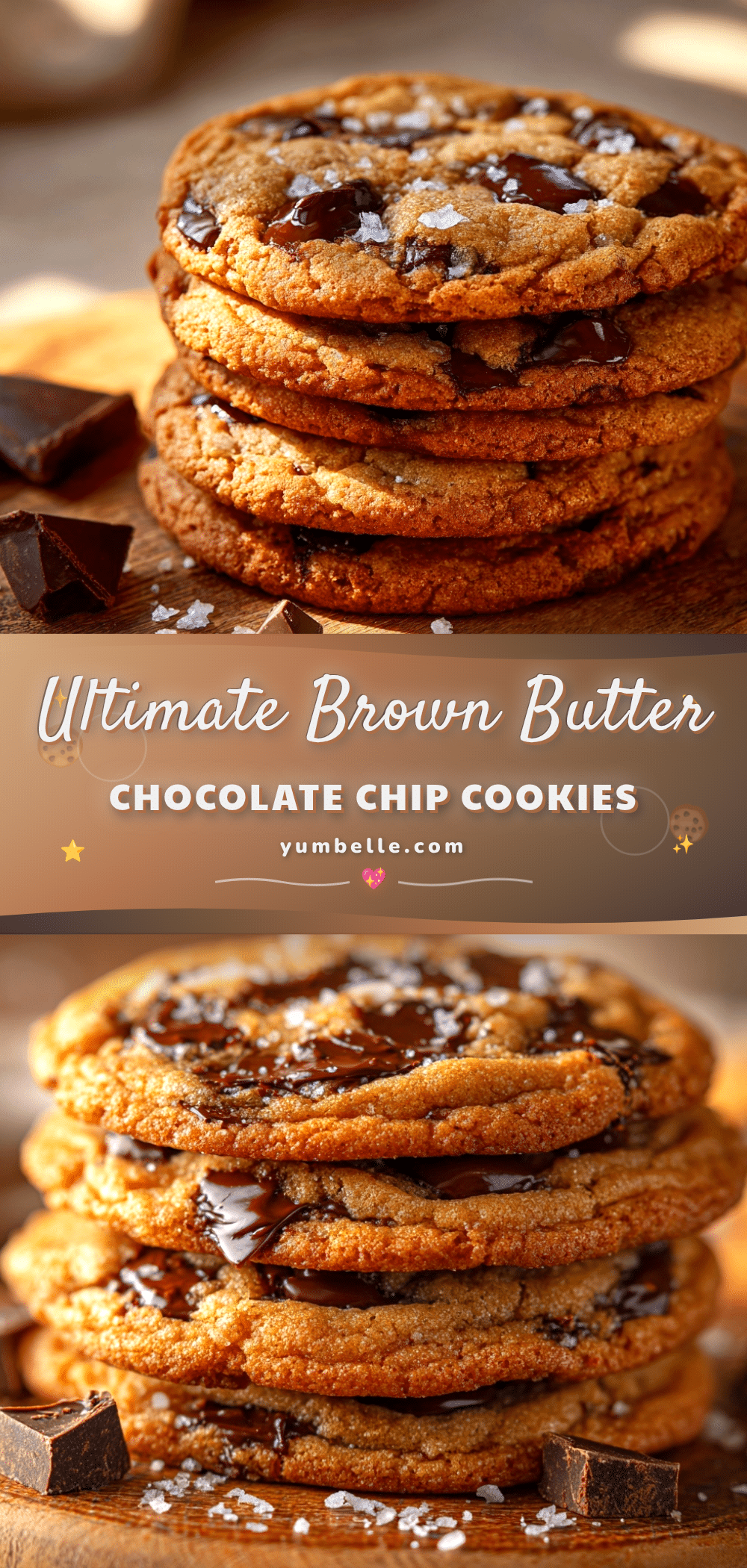 crispy brown butter chocolate chip cookies recipe