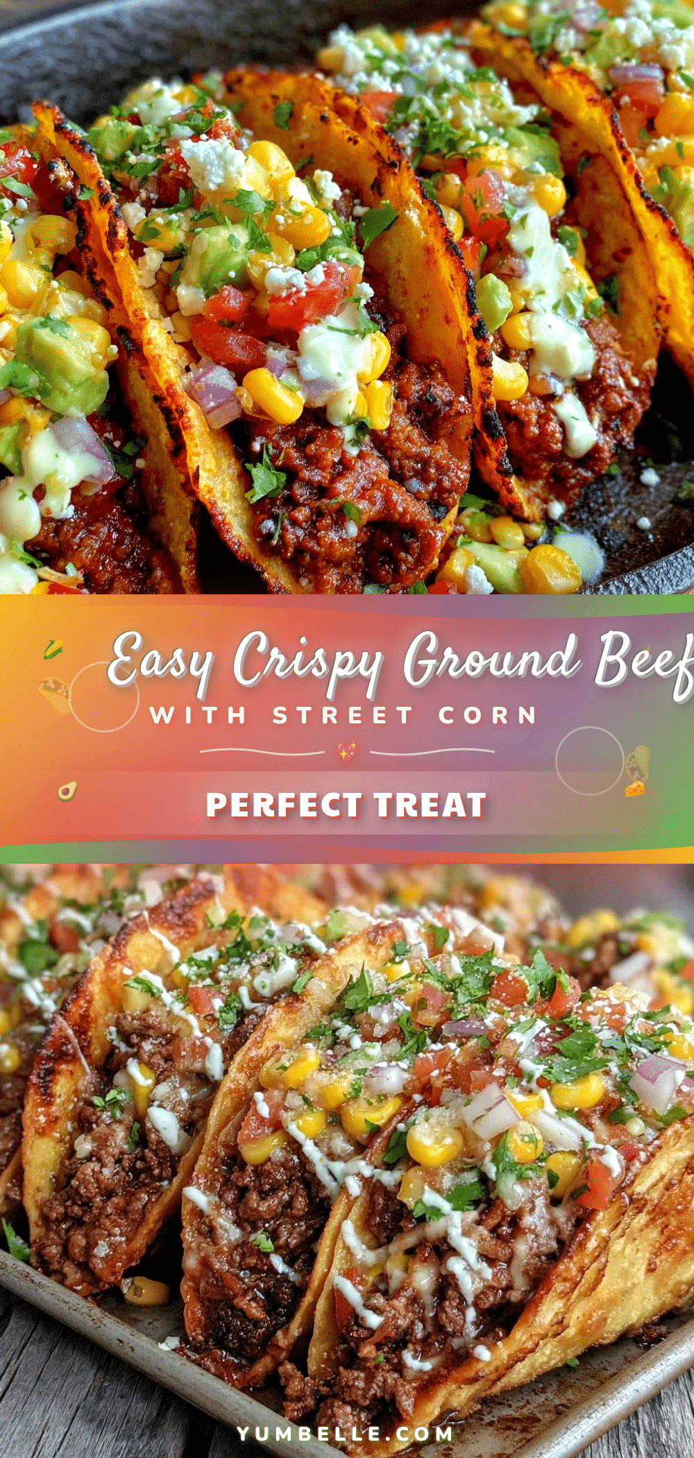 crispy ground beef tacos recipe