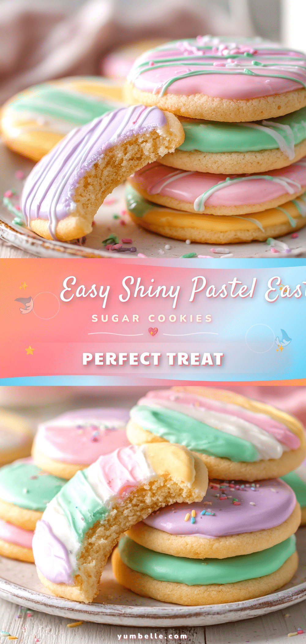 Easy Easter Sugar Cookies recipe
