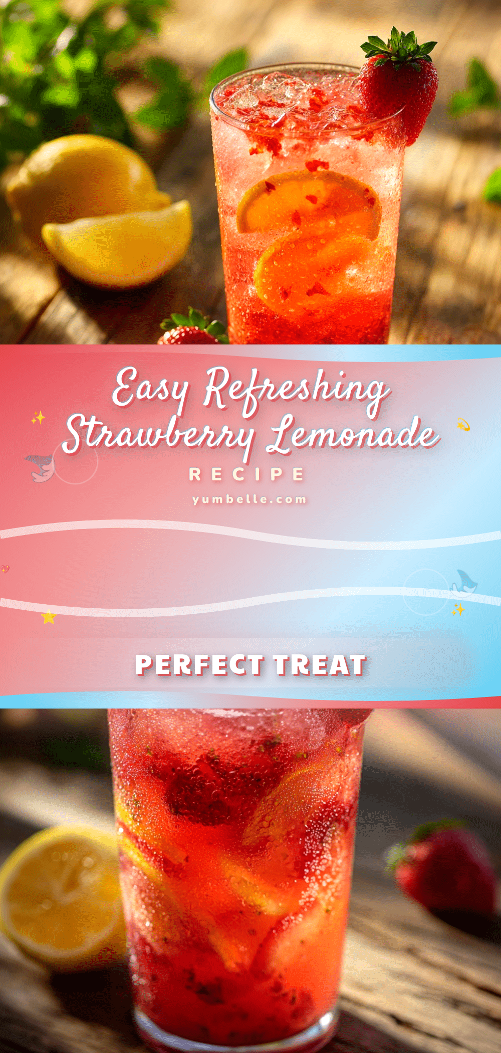 easy homemade strawberry lemonade recipe