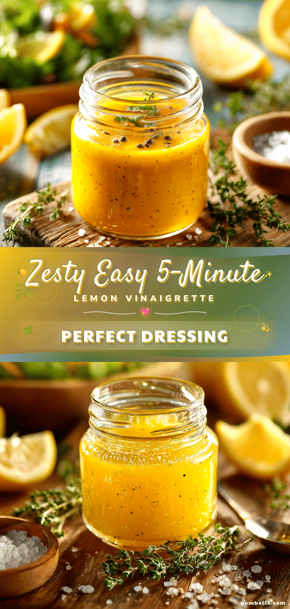 easy lemon vinaigrette dressing recipe