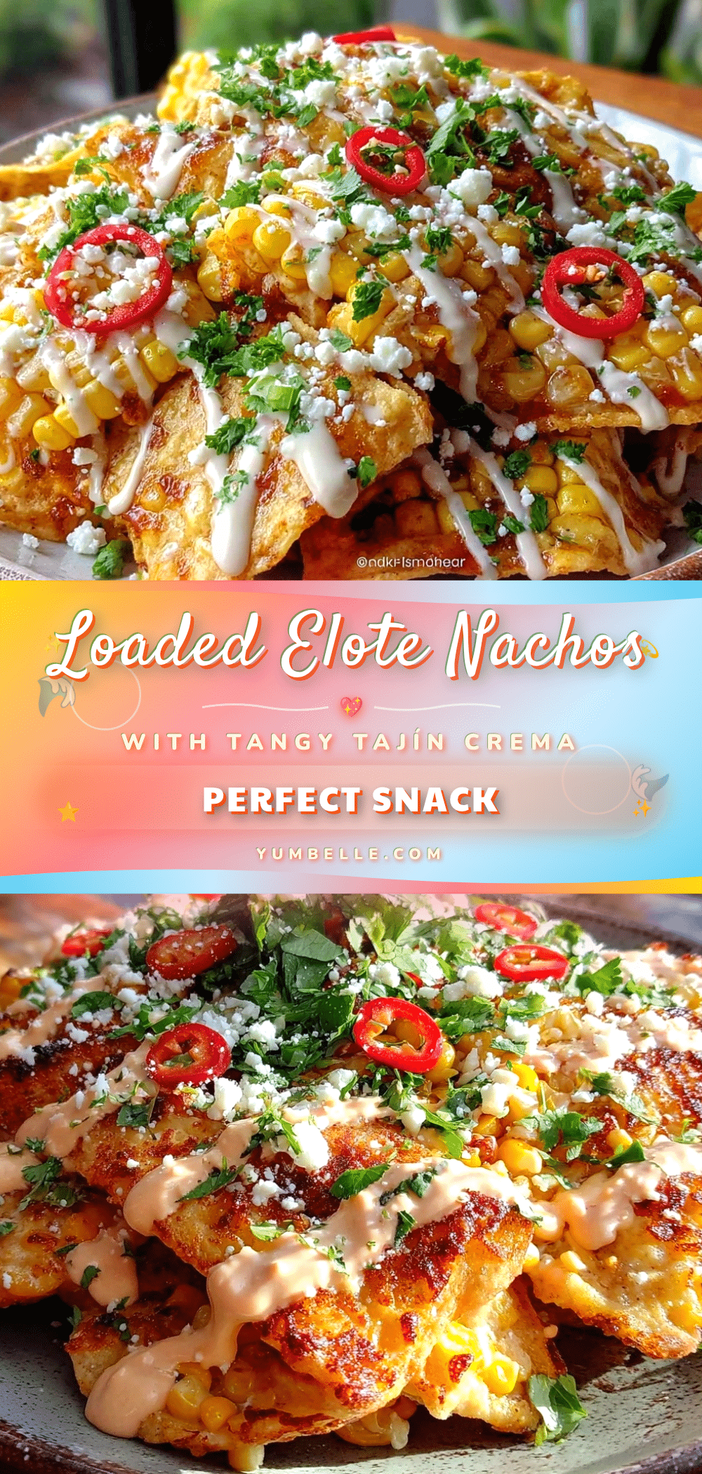 Flavorful Elote Nachos recipe