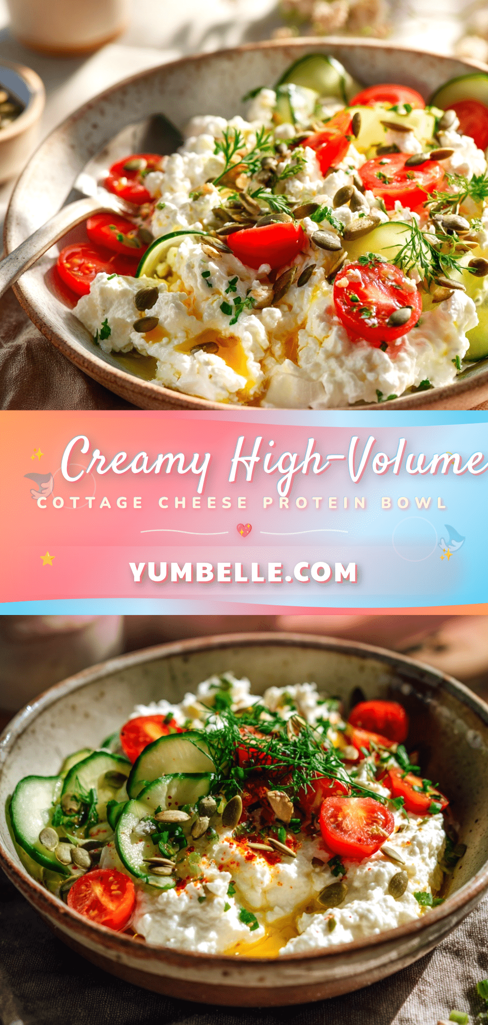 fresh cottage cheese protein bowl recipe