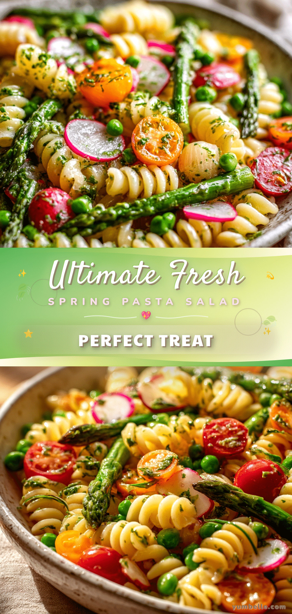 fresh spring pasta salad recipe