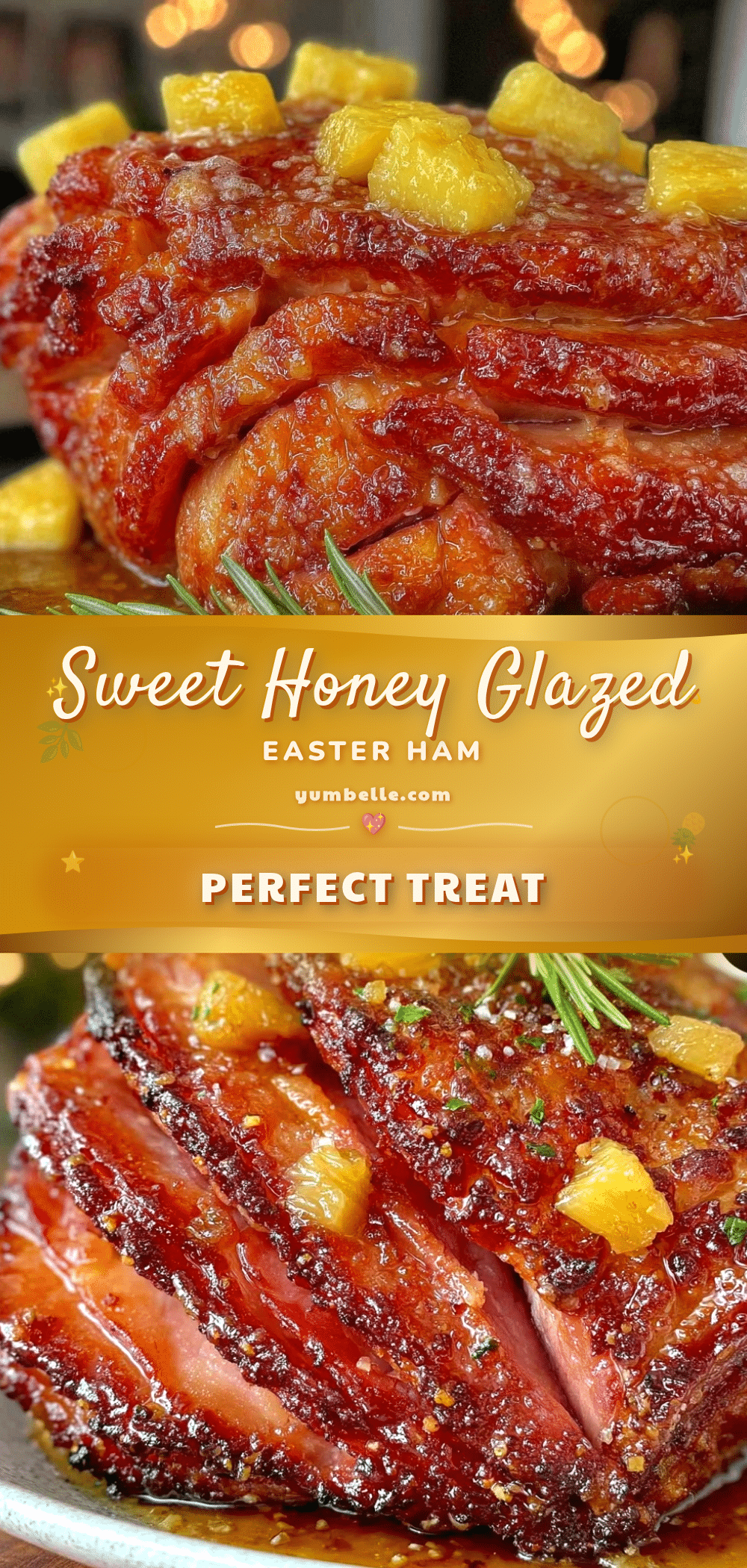 honey glazed Easter ham recipe