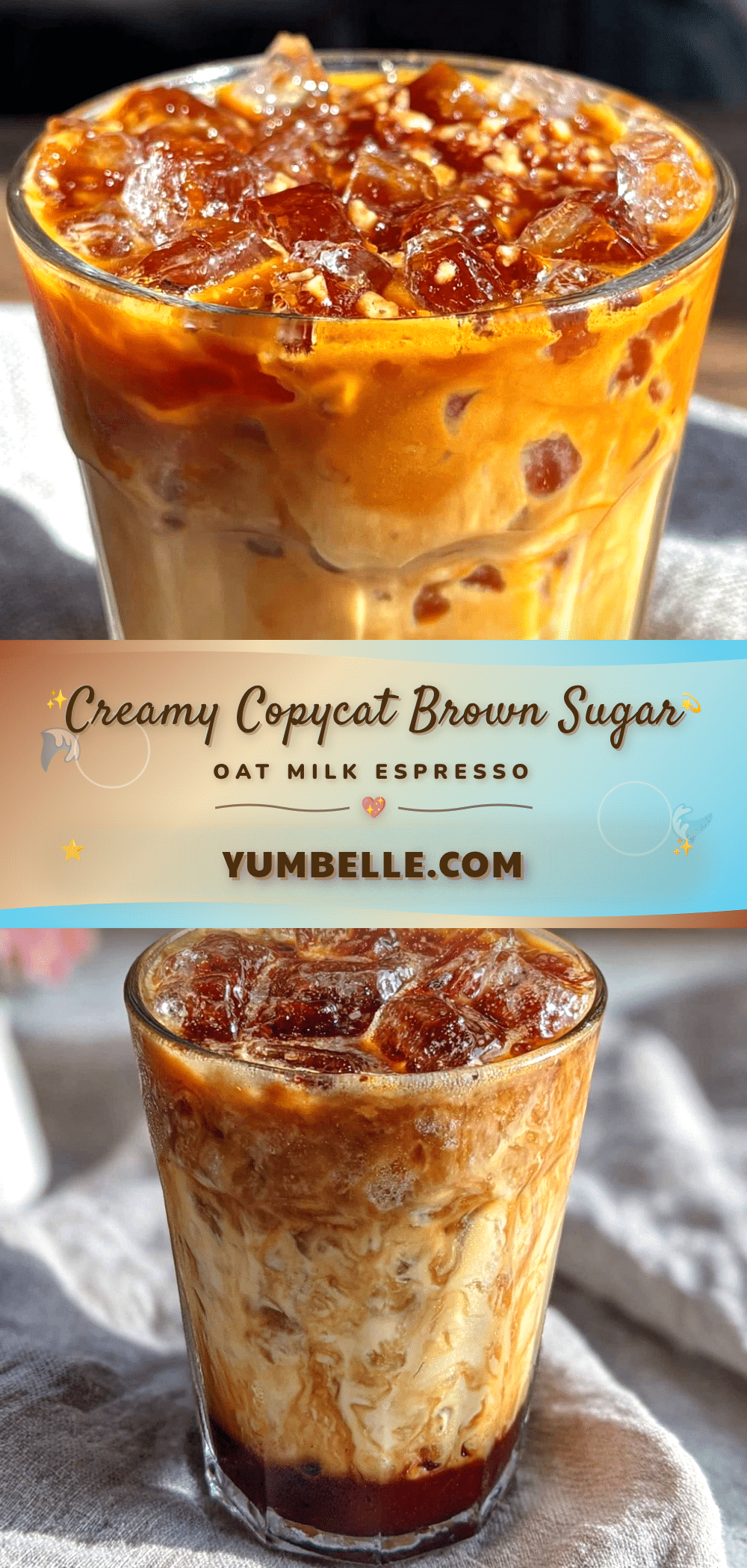 iced brown sugar oat milk shaken espresso recipe