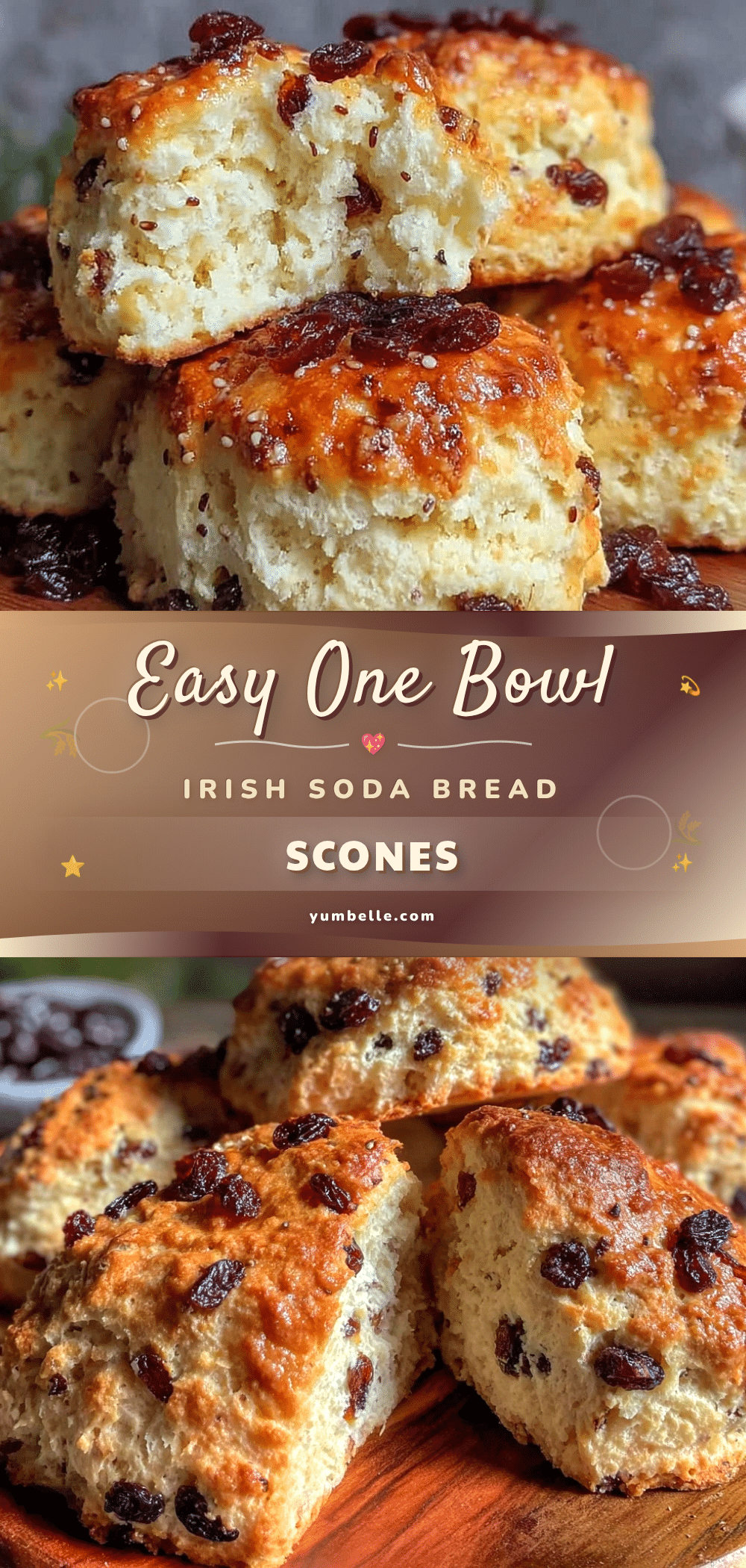 Irish soda bread scones recipe