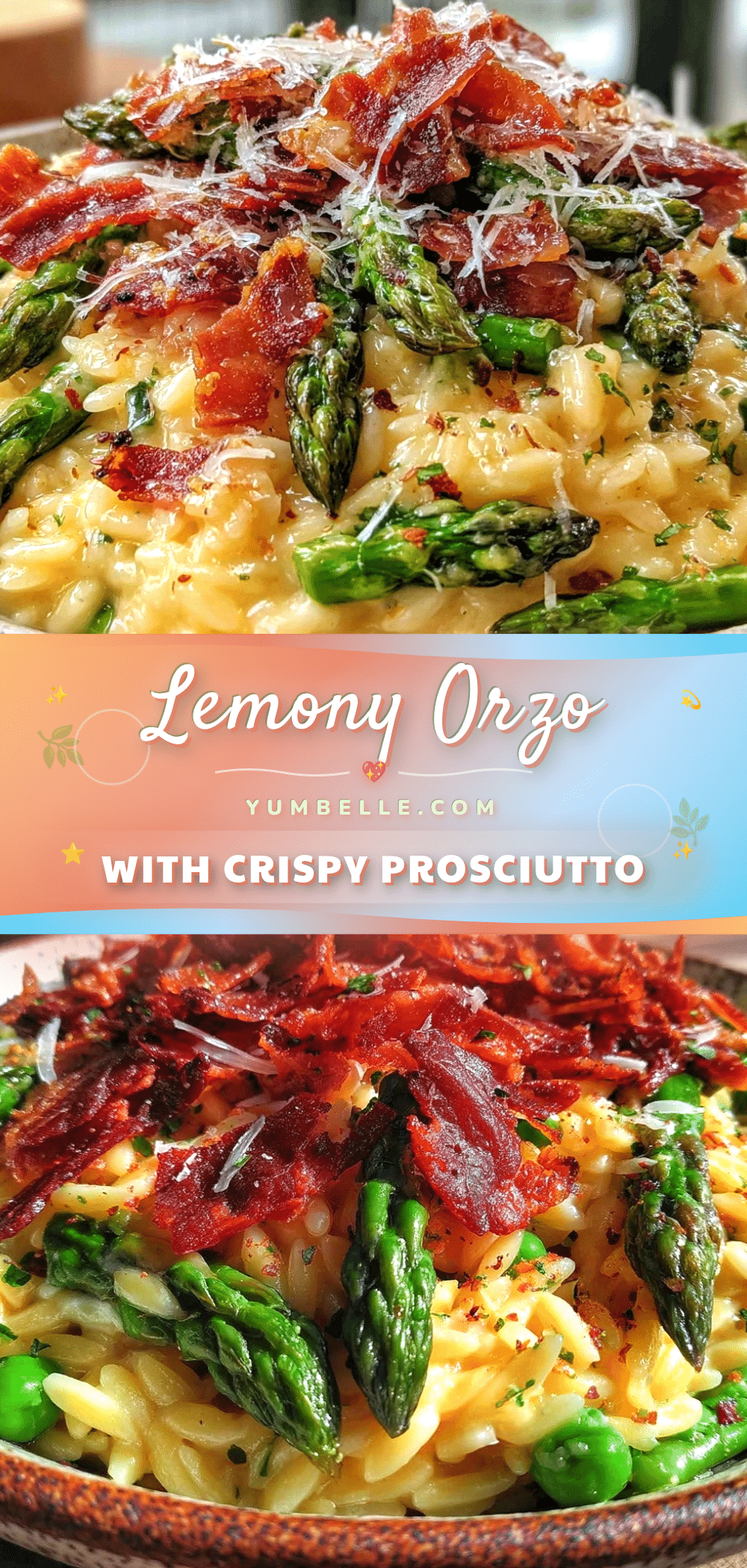 lemon asparagus orzo recipe
