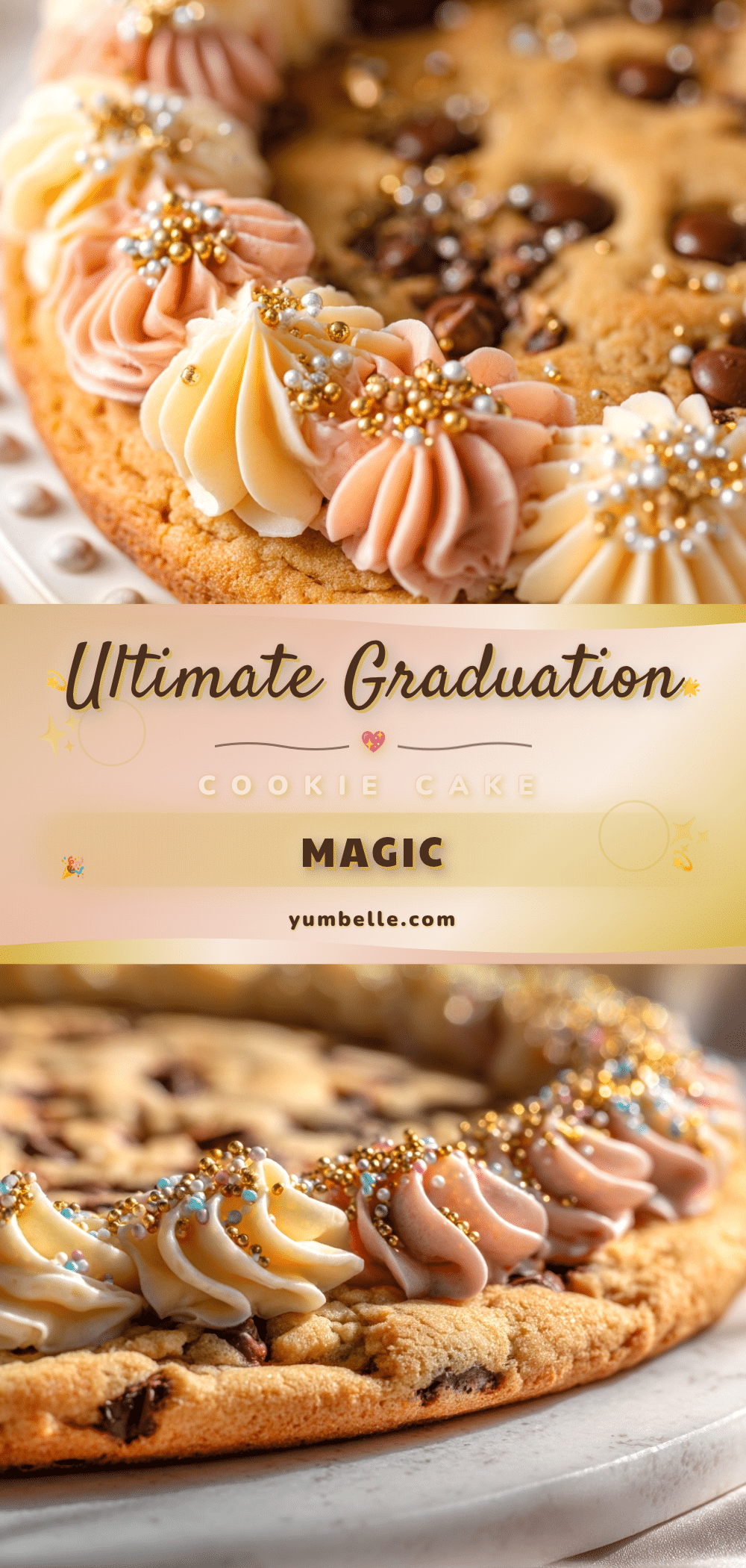 ultimate graduation cookie cake recipe
