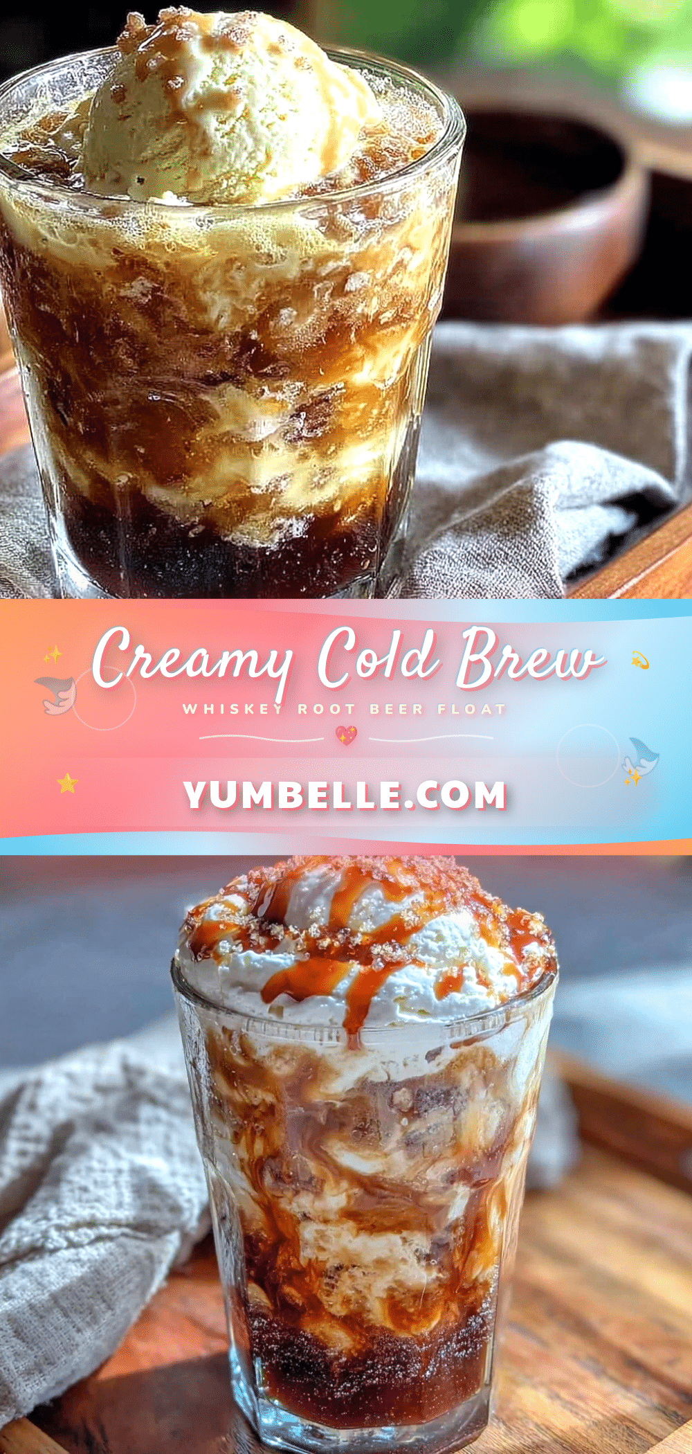 cold brew whiskey root beer float recipe