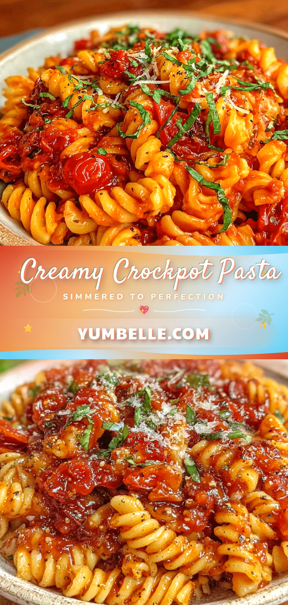 creamy crockpot pasta recipe