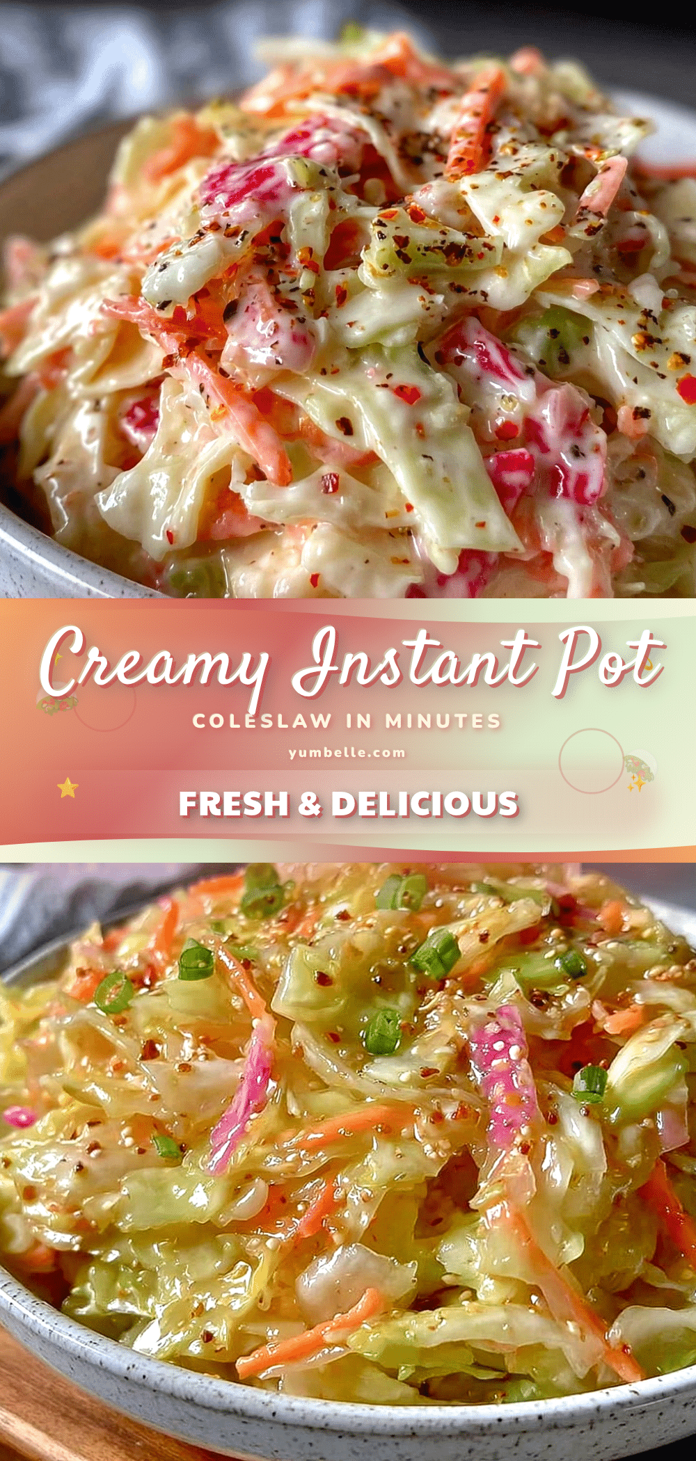 creamy instant pot coleslaw recipe