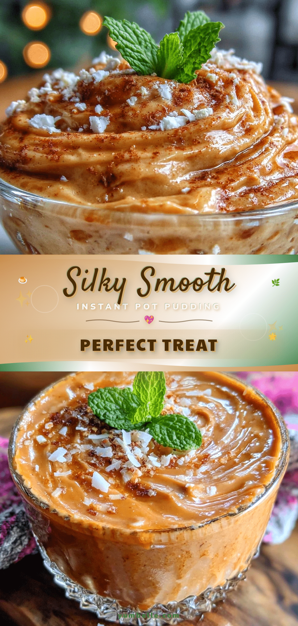 creamy Instant Pot pudding recipe