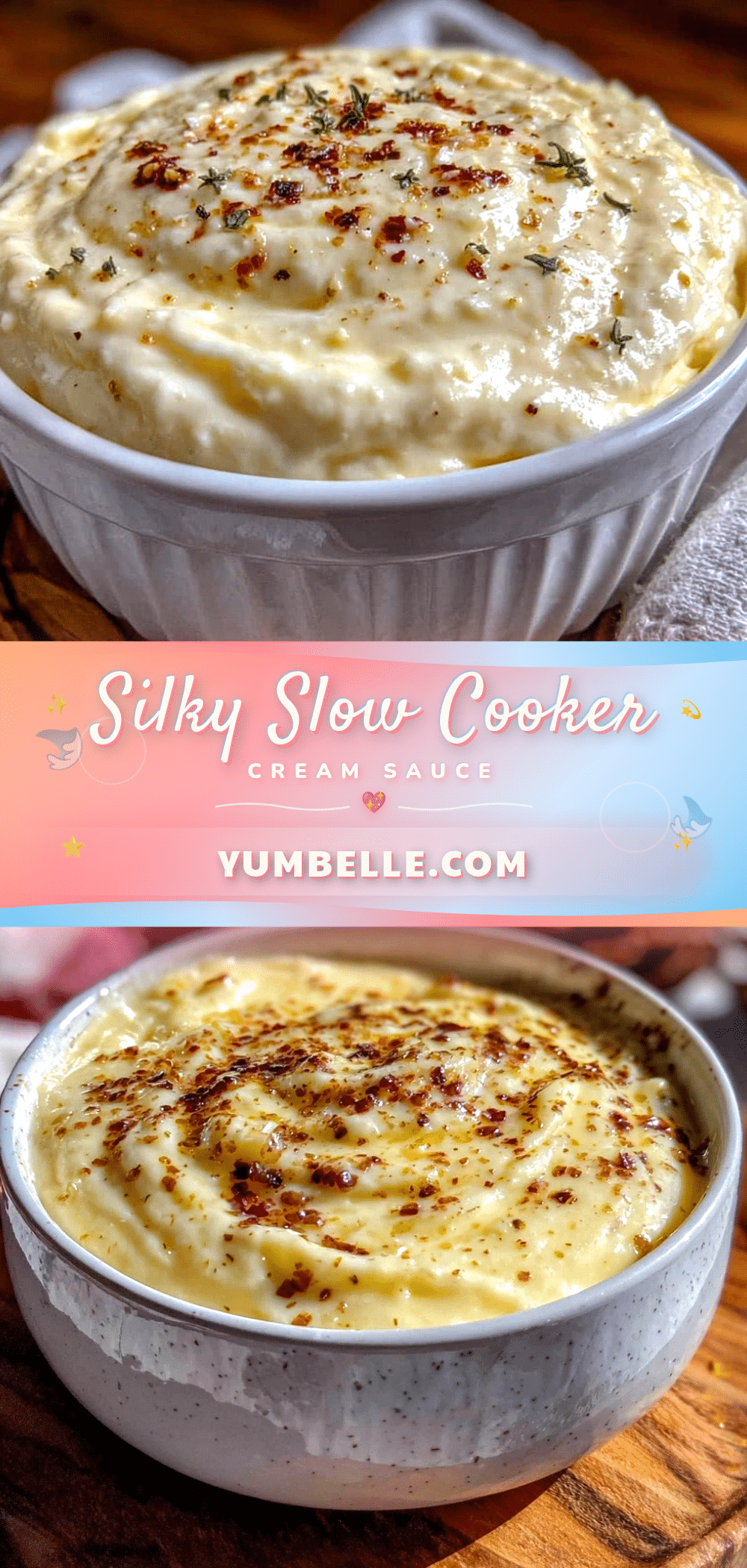 creamy slow cooker cream sauce recipe