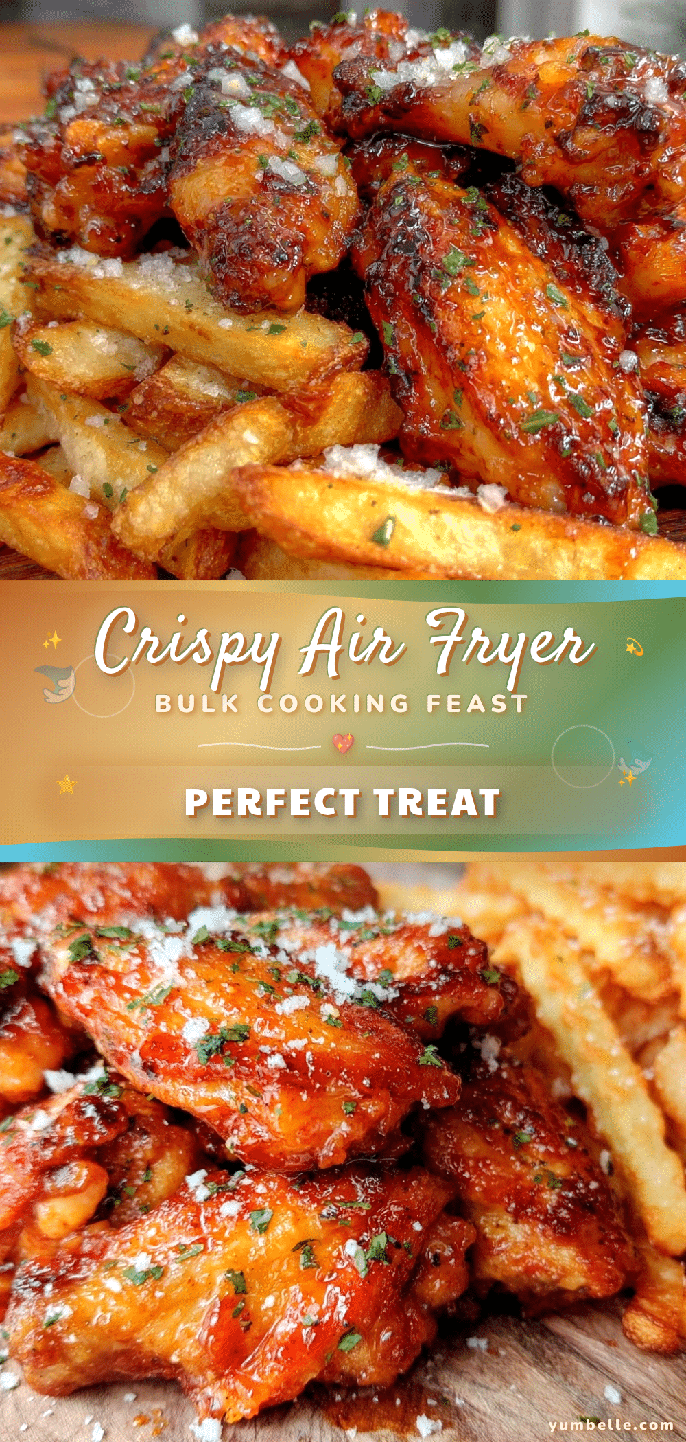 crispy air fryer bulk cooking feast recipe