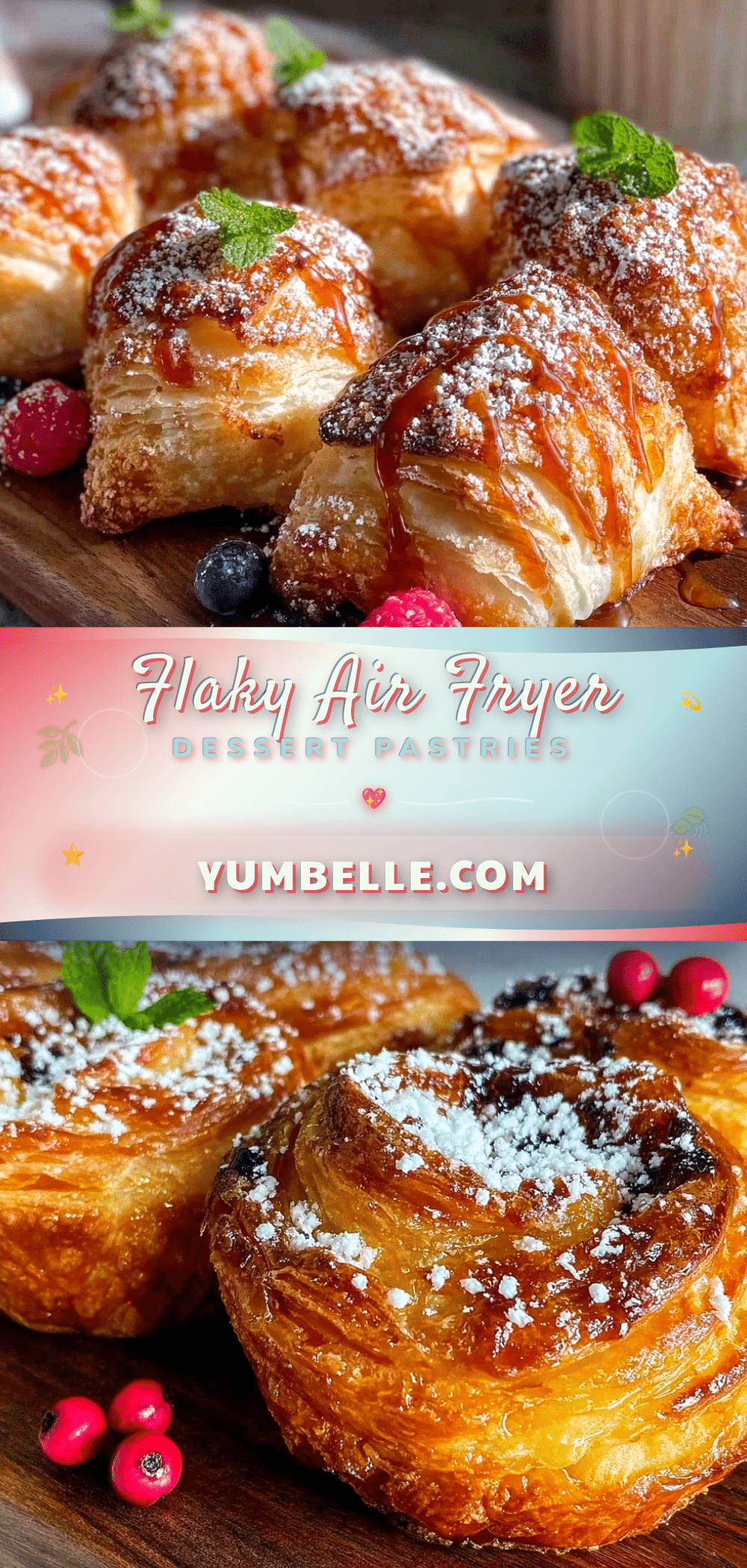 crispy air fryer dessert pastries recipe