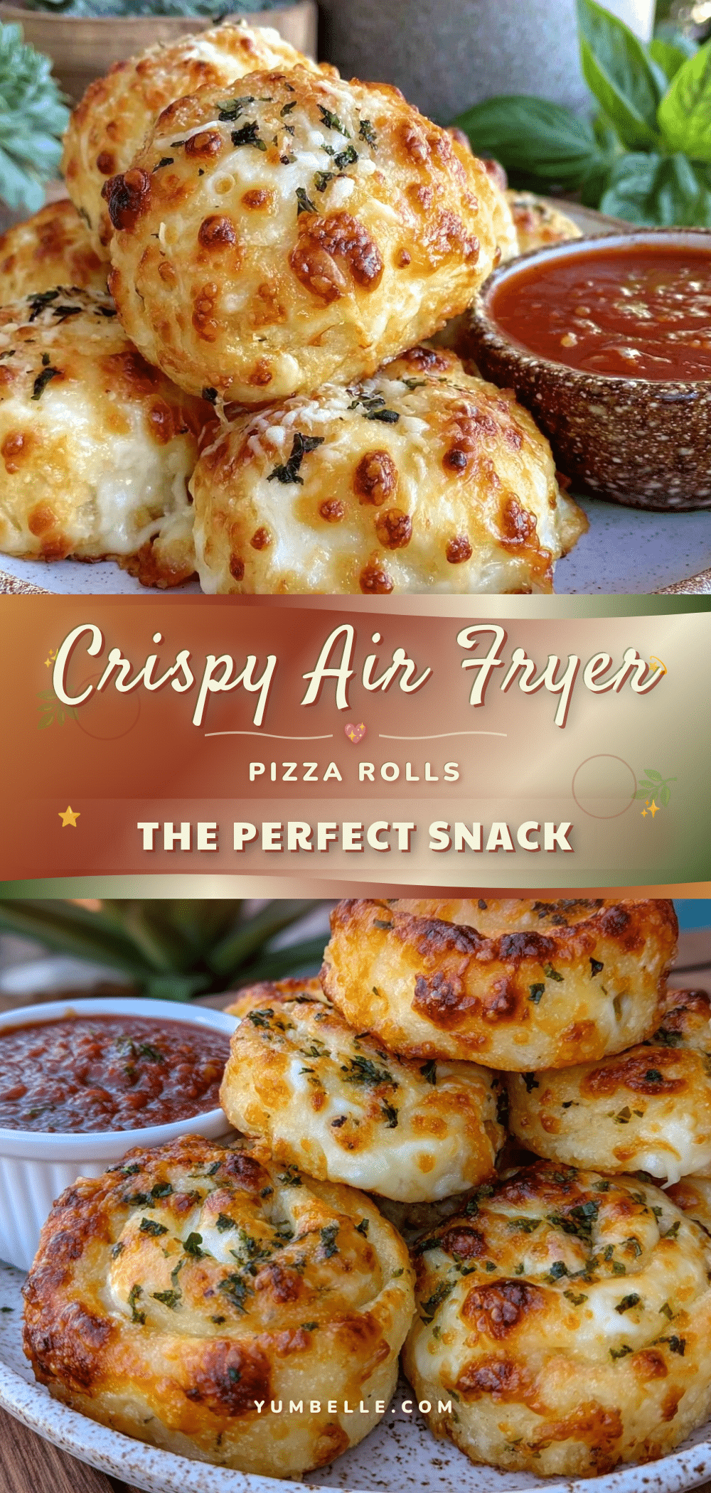 crispy air fryer pizza rolls recipe