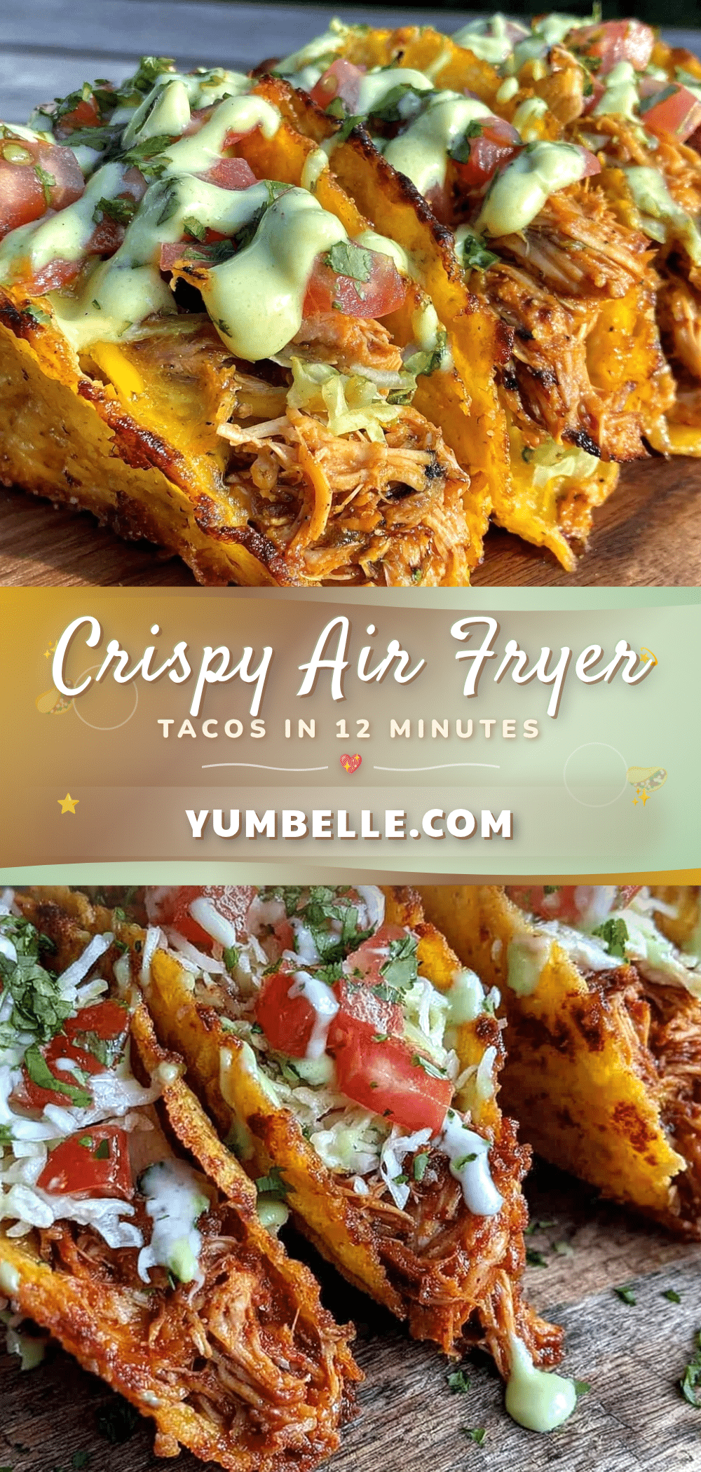 crispy air fryer tacos recipe