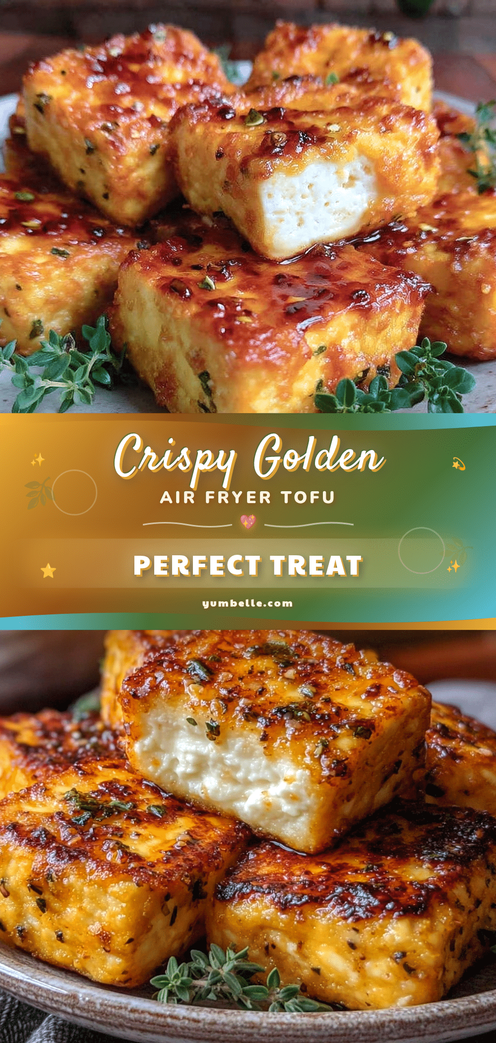 crispy air fryer tofu recipe