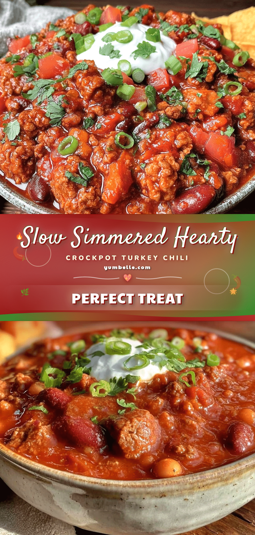 crockpot turkey chili recipe