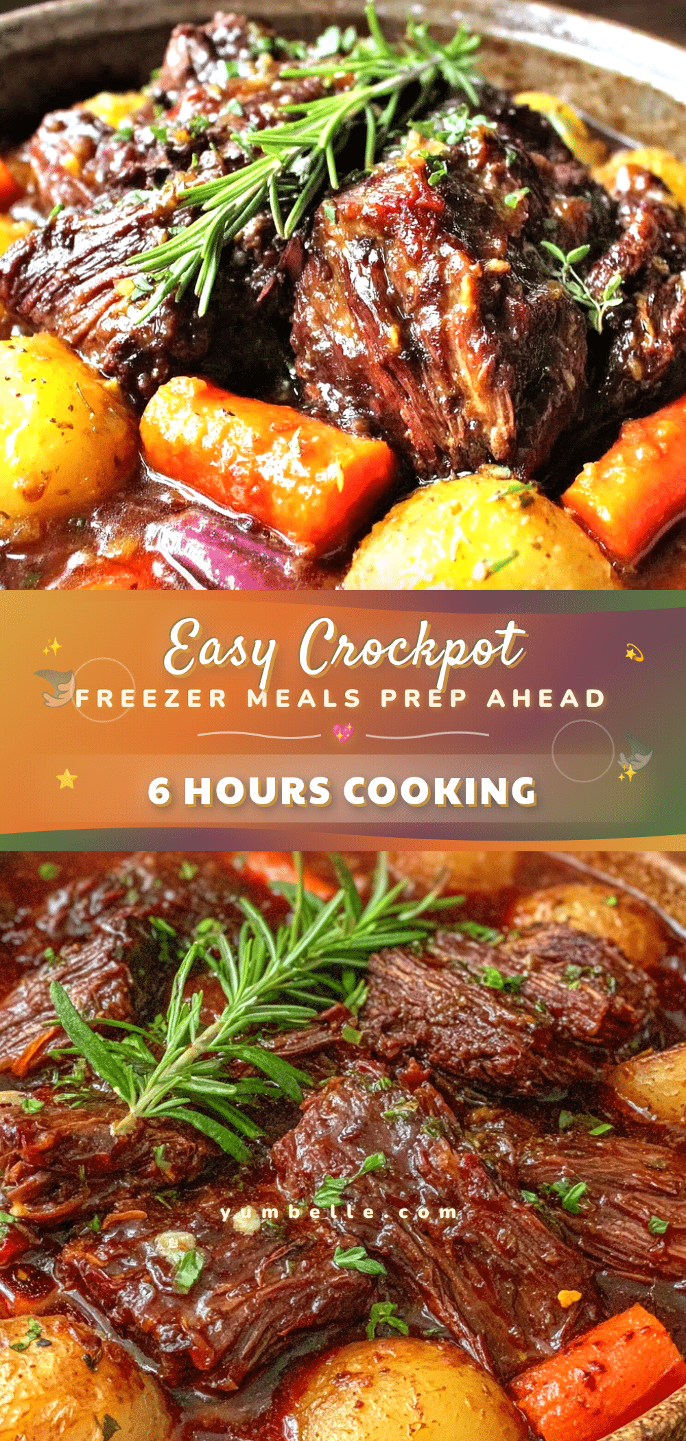 easy crockpot freezer meals recipe