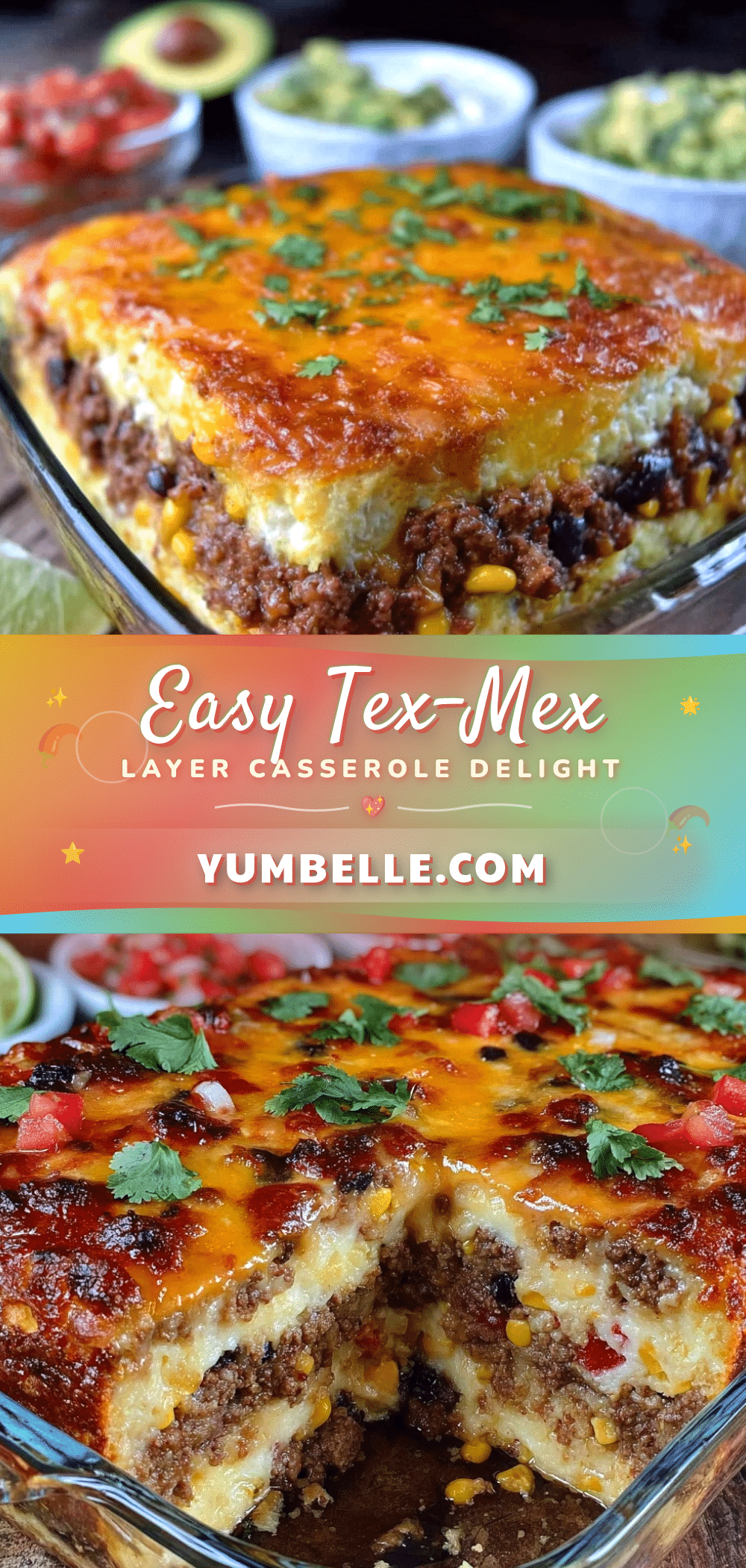 easy tex-mex layer casserole recipe
