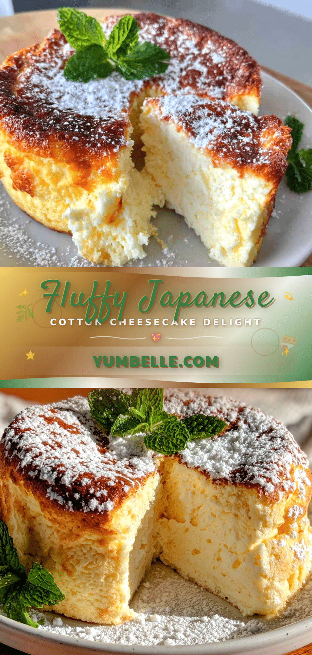 fluffy japanese cotton cheesecake recipe