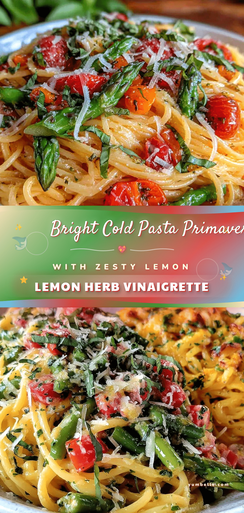 fresh cold pasta primavera recipe