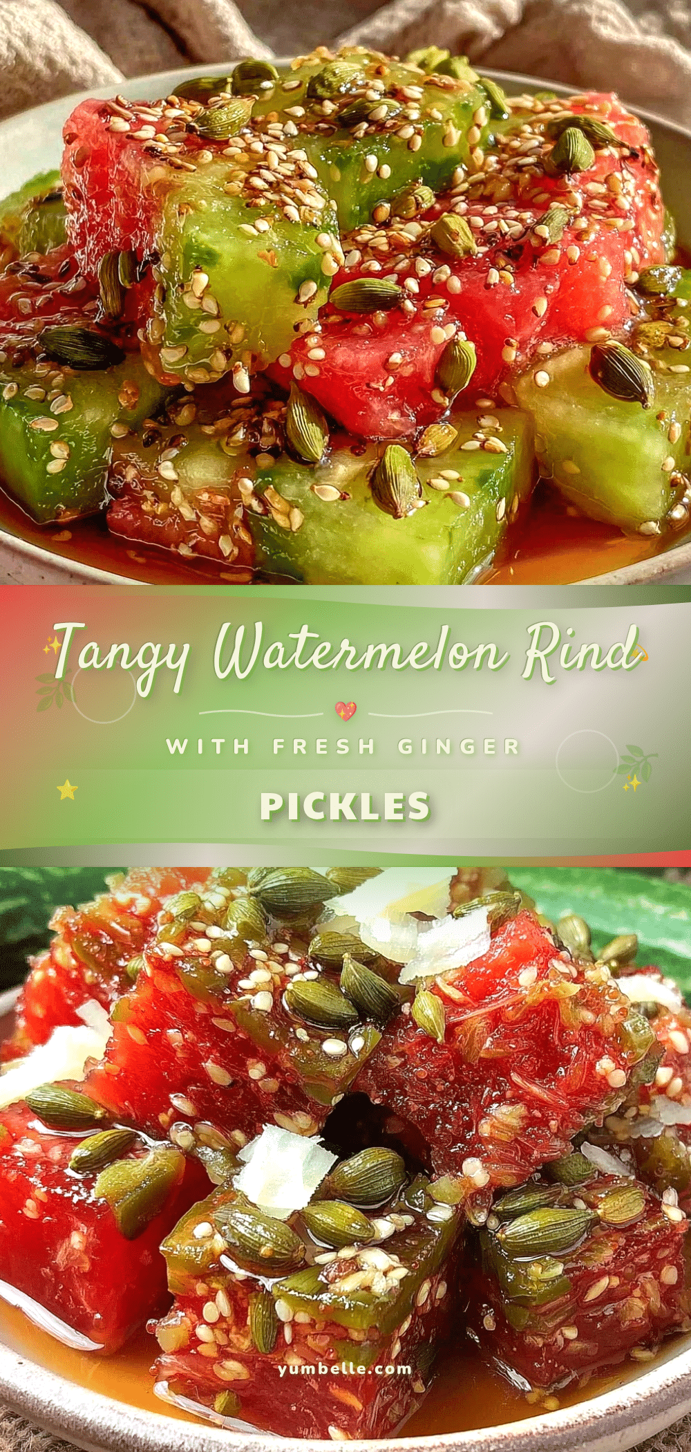fresh watermelon rind pickles recipe