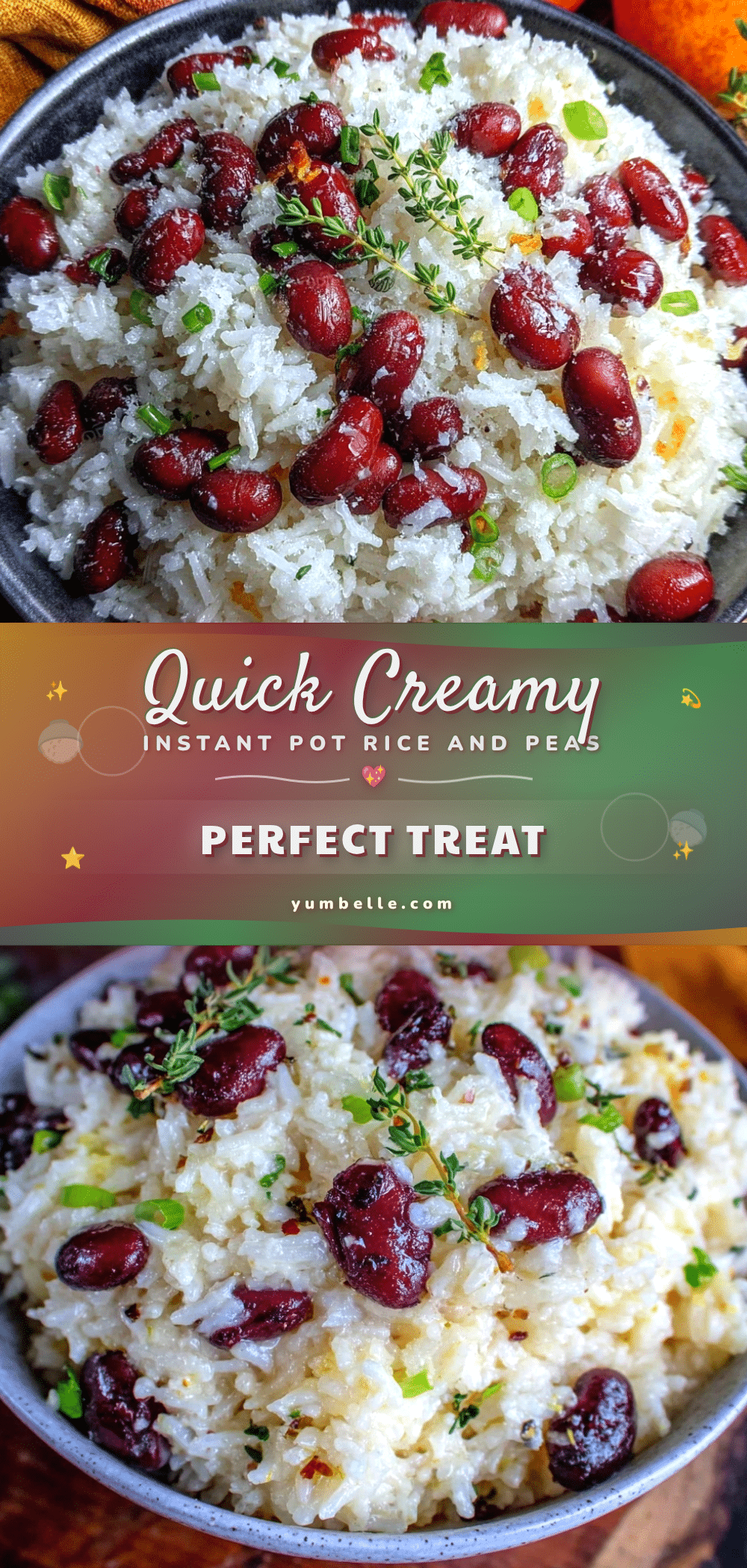 Instant Pot Rice and Peas recipe