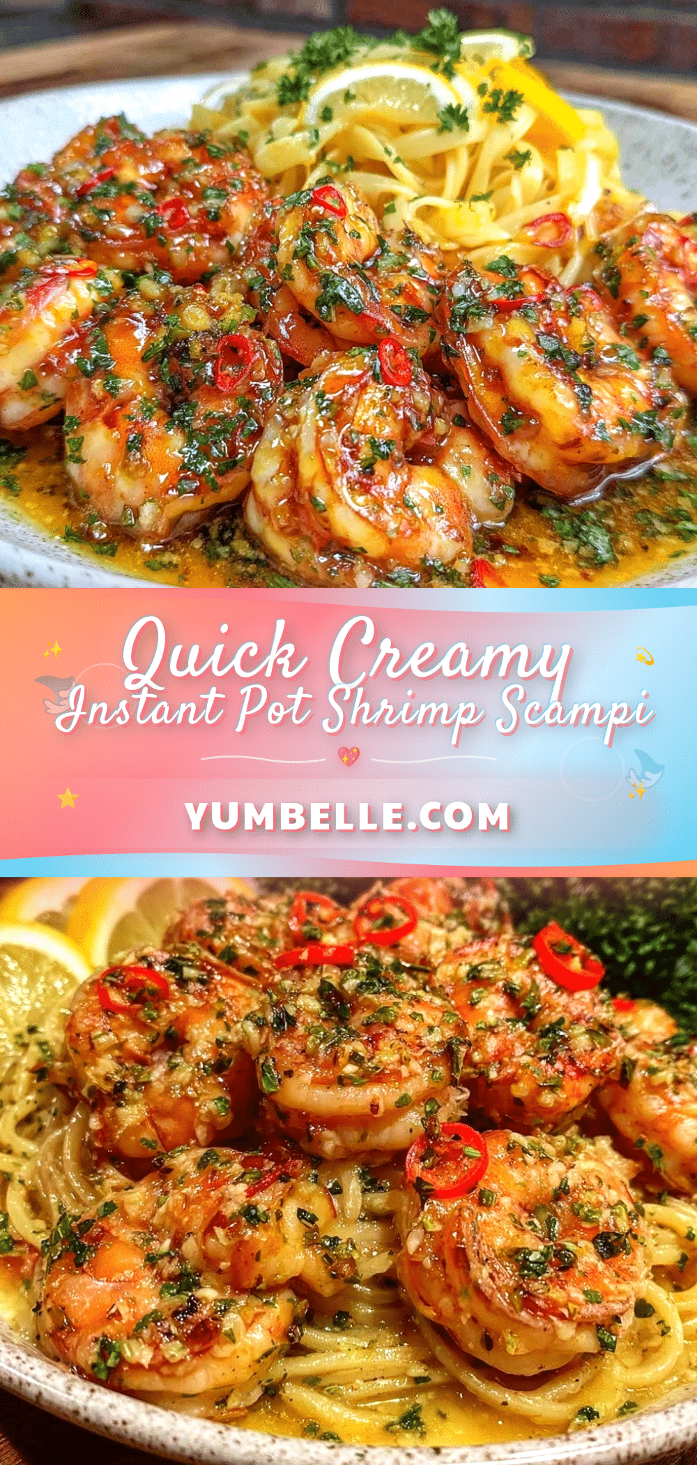 instant pot shrimp scampi recipe