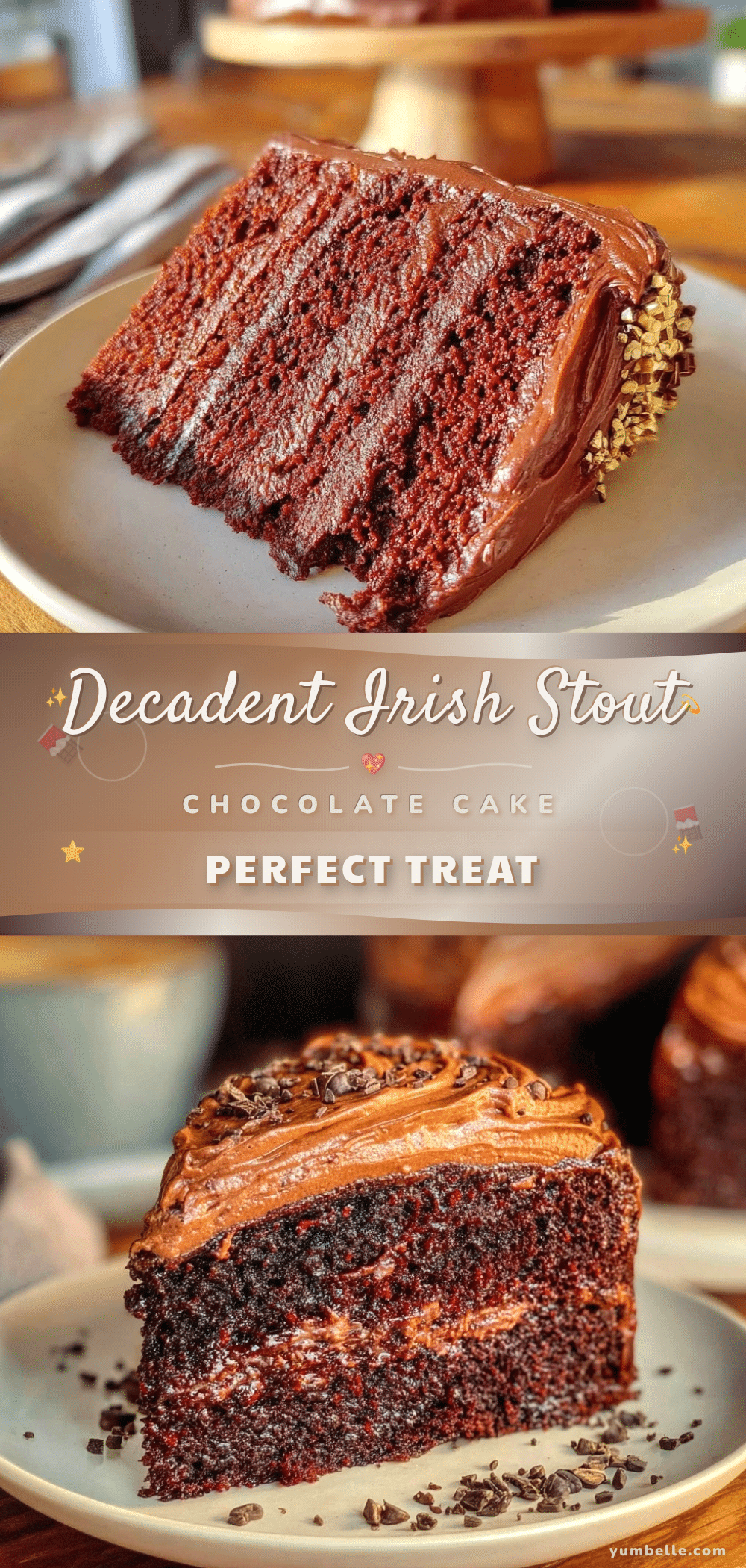 irish stout chocolate celebration cake recipe