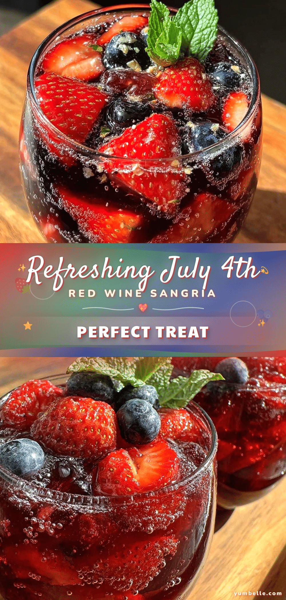 July 4th red wine sangria recipe
