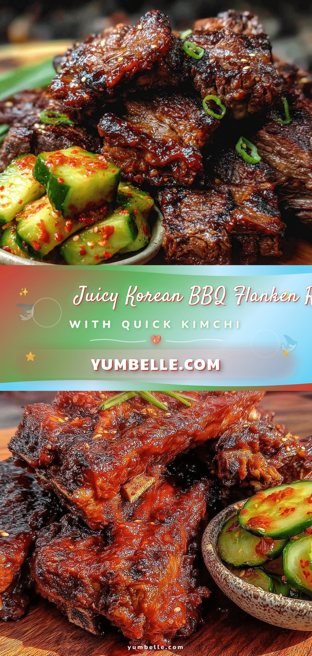 Korean BBQ flanken short ribs recipe