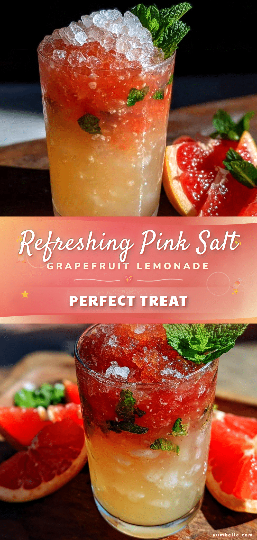 pink salt monjaro grapefruit lemonade recipe