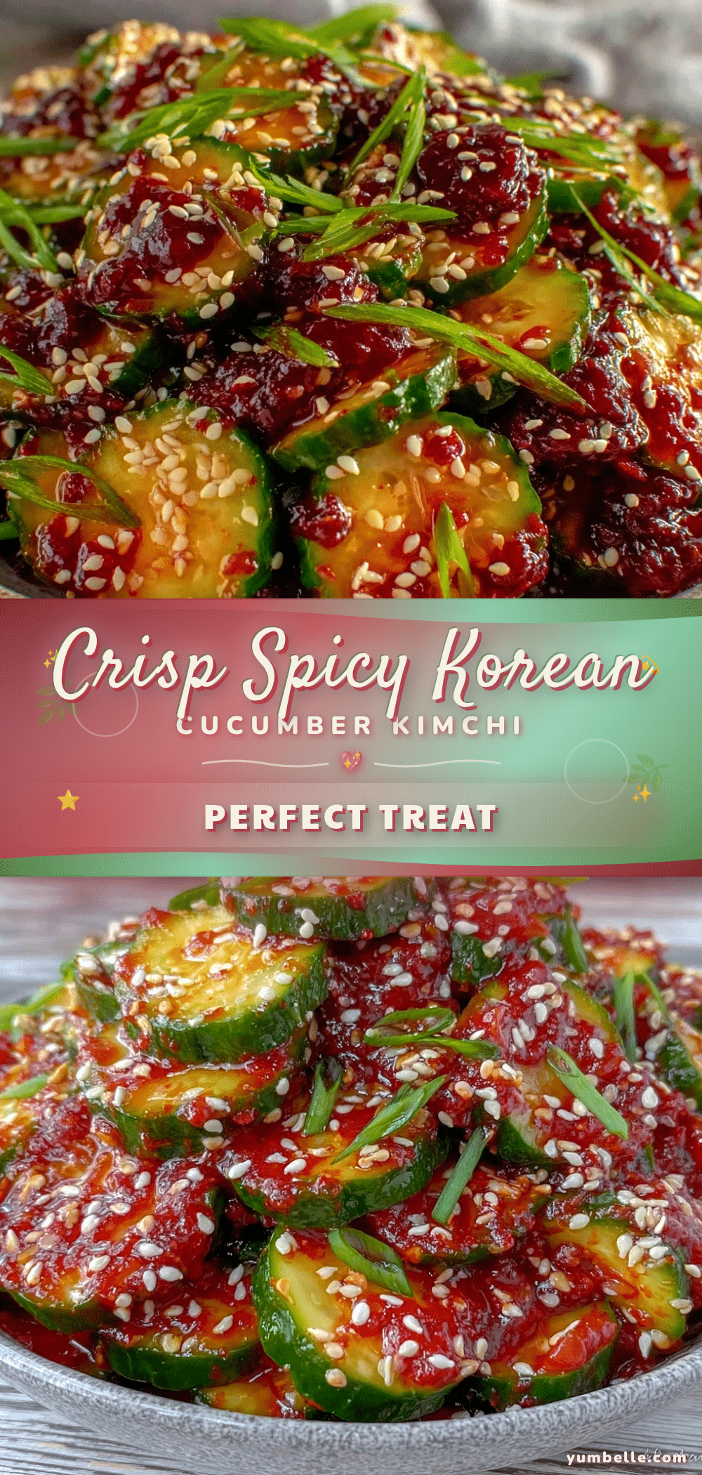 quick cold korean cucumber kimchi salad recipe