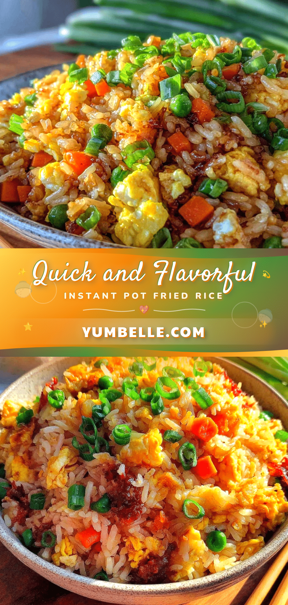 quick Instant Pot fried rice recipe