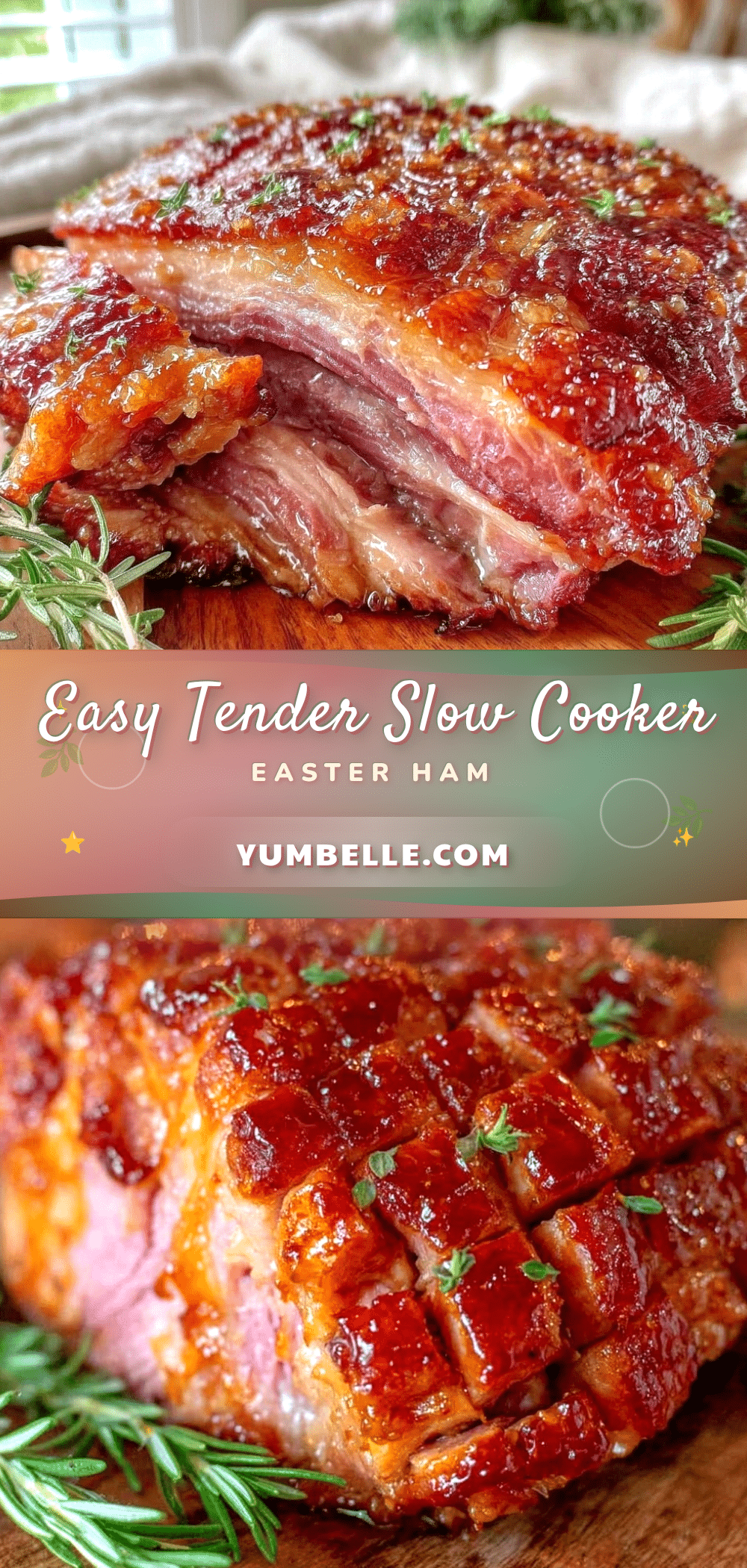 slow cooker Easter ham recipe
