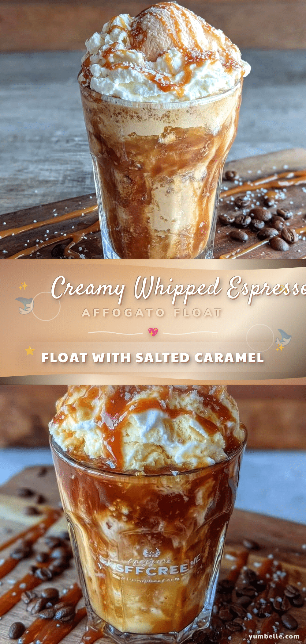 whipped espresso affogato float recipe