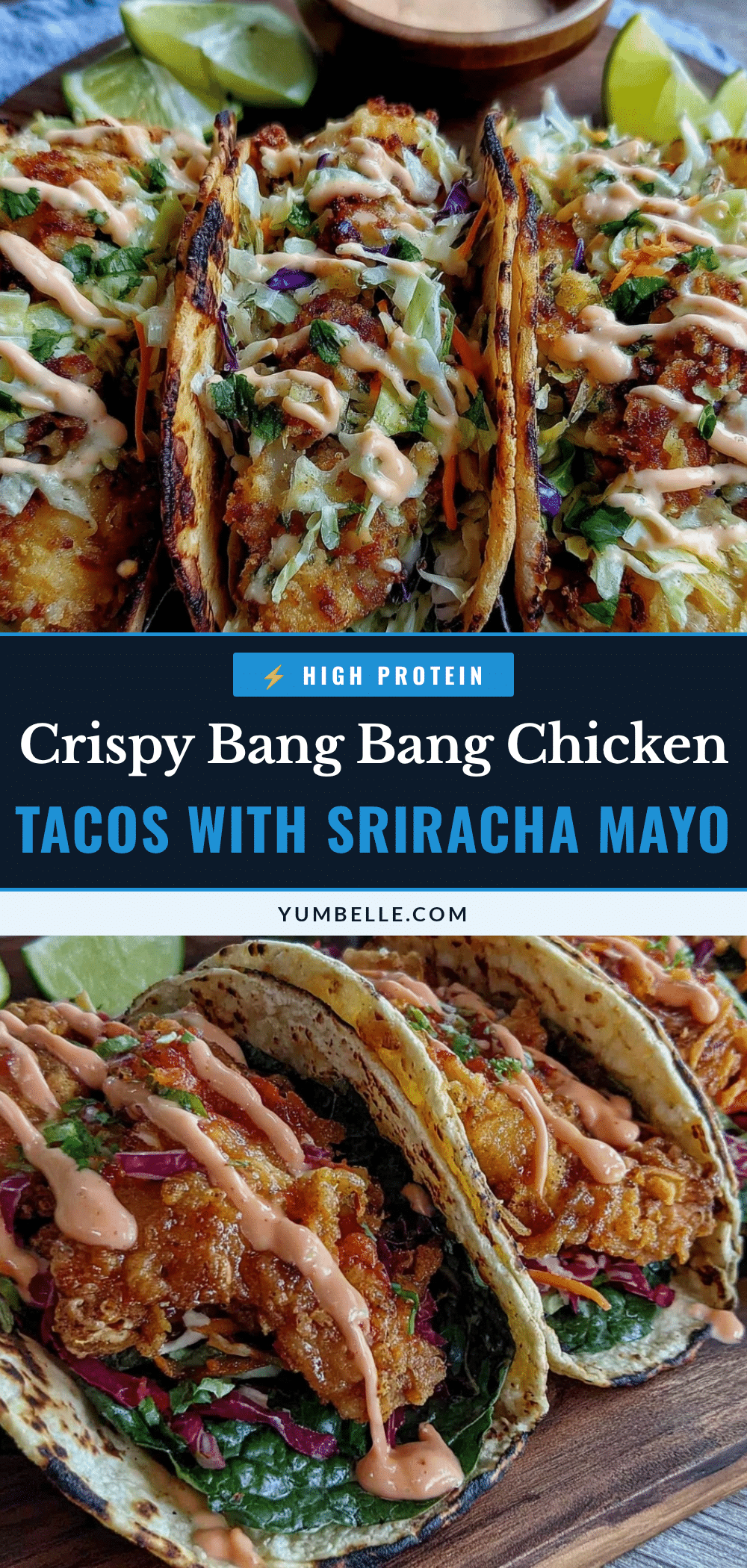 bang bang chicken tacos recipe