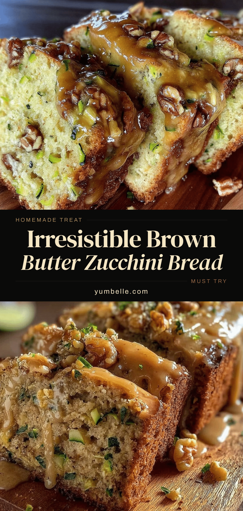 brown butter zucchini bread recipe