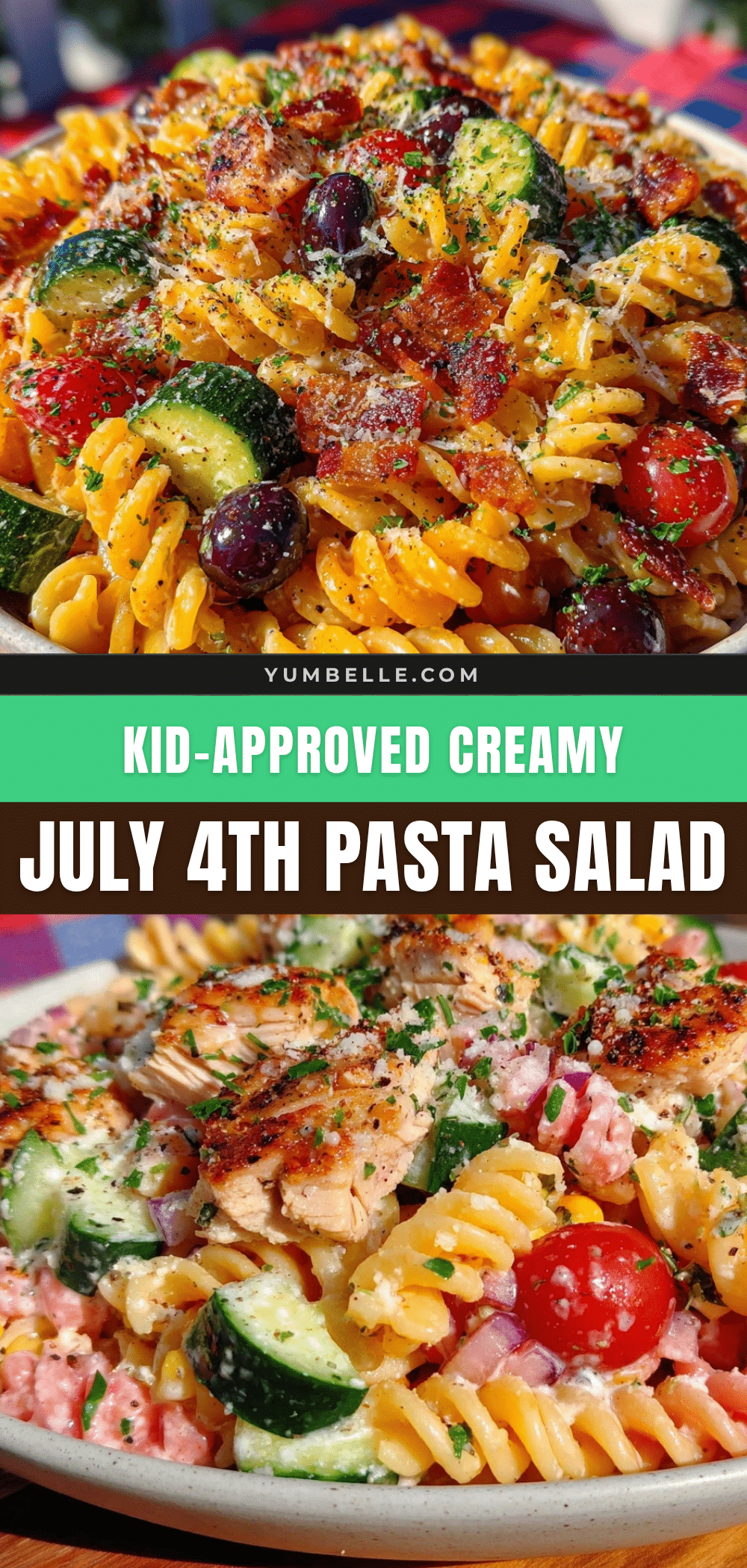 creamy july 4th pasta salad recipe
