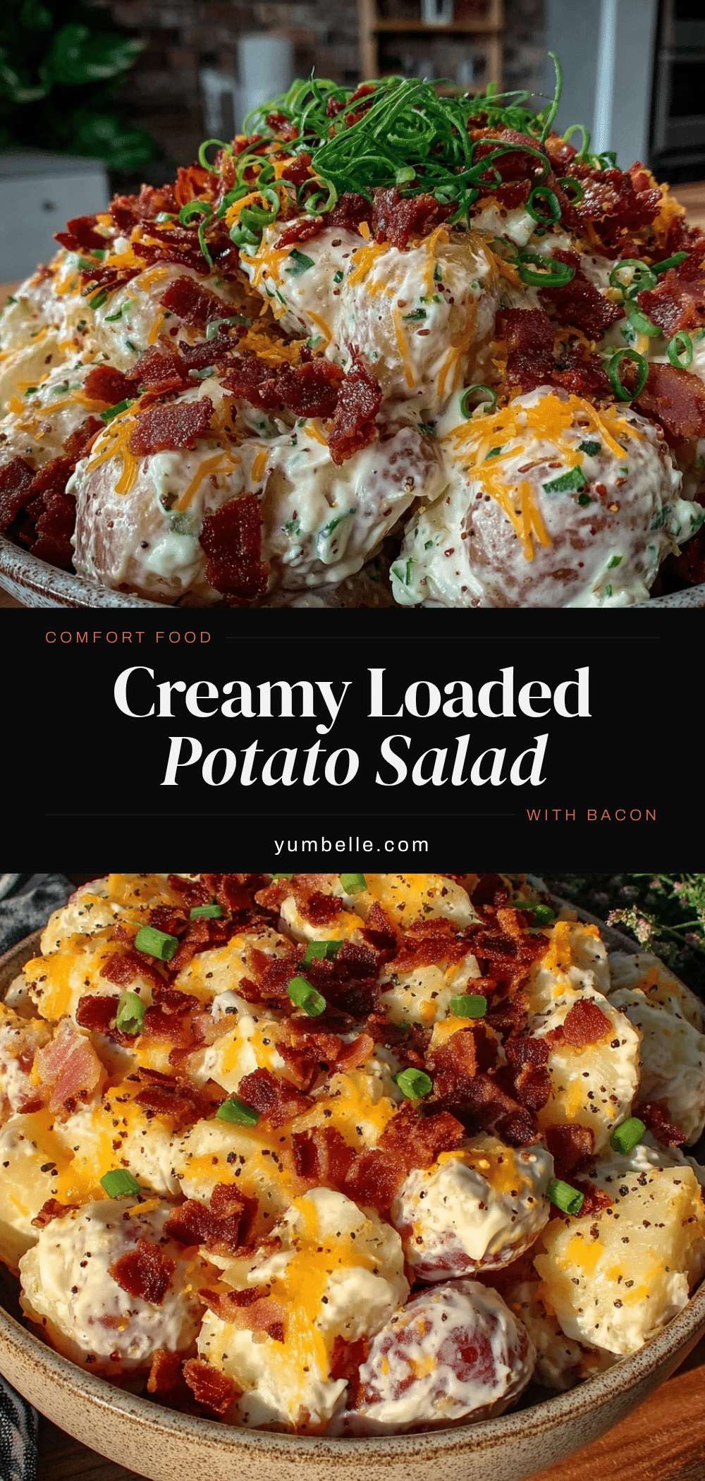 creamy loaded potato salad recipe