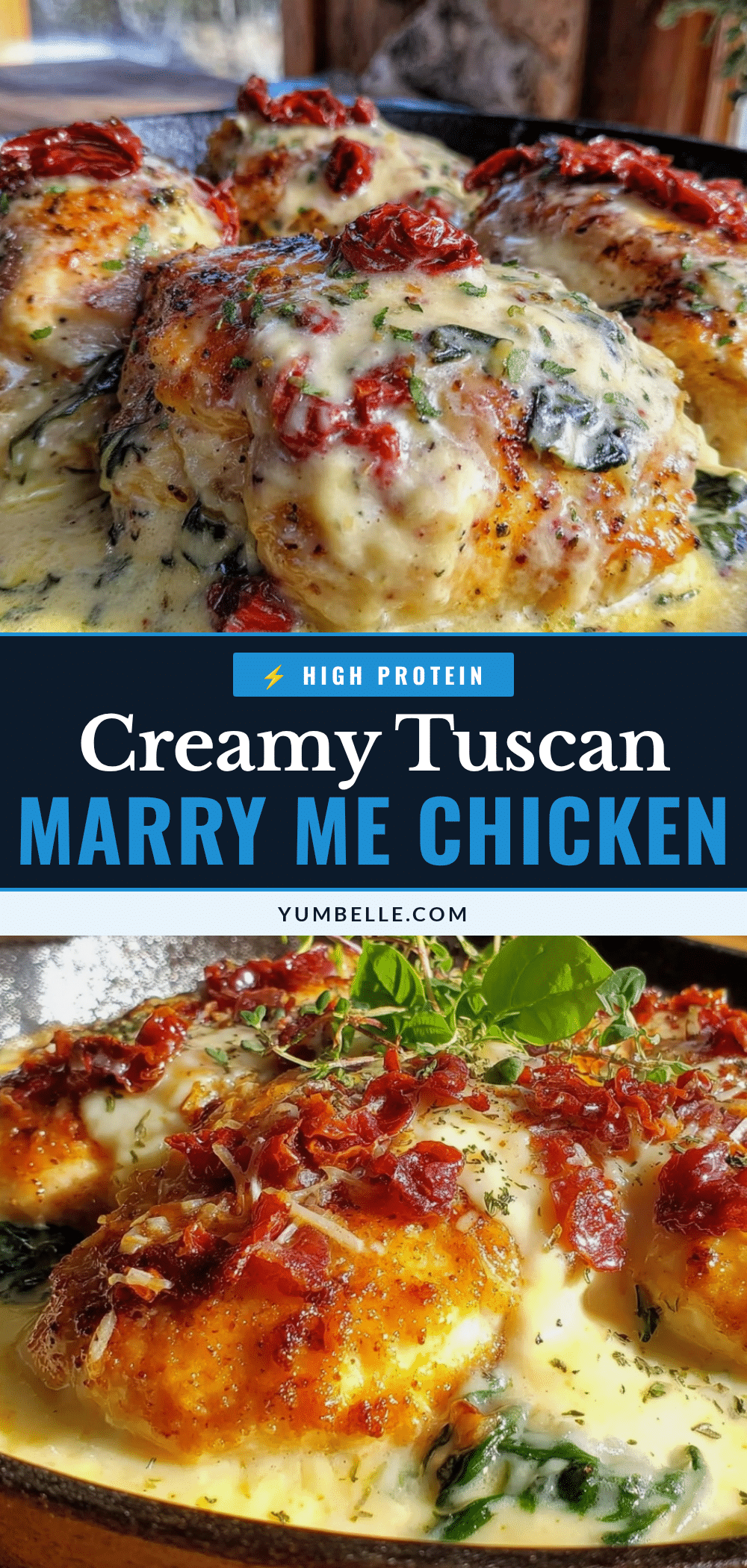 creamy marry me chicken recipe
